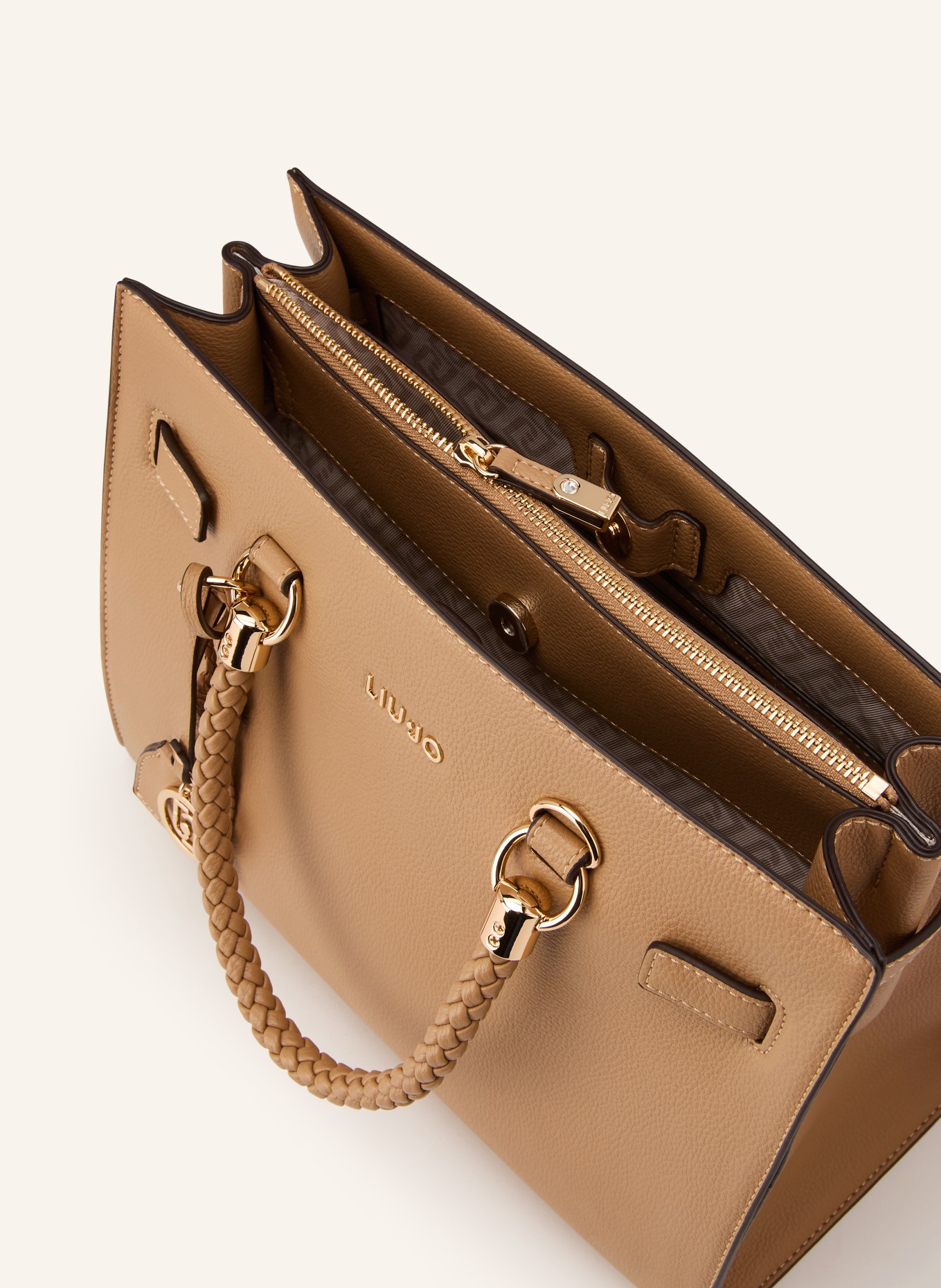 LIU JO handbag: CAMEL