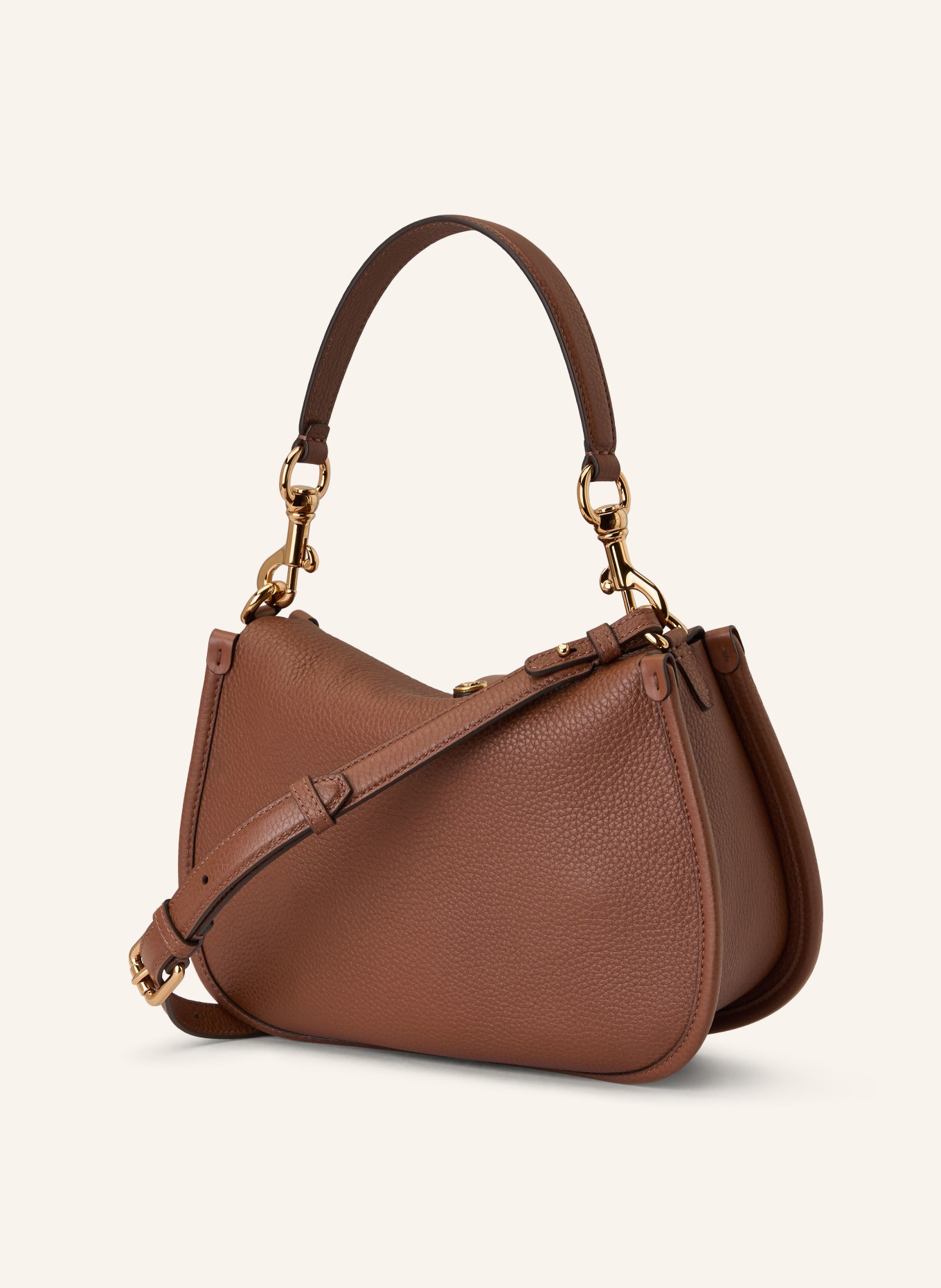 ETRO torba na ramię: BRĄZOWY / ZŁOTY