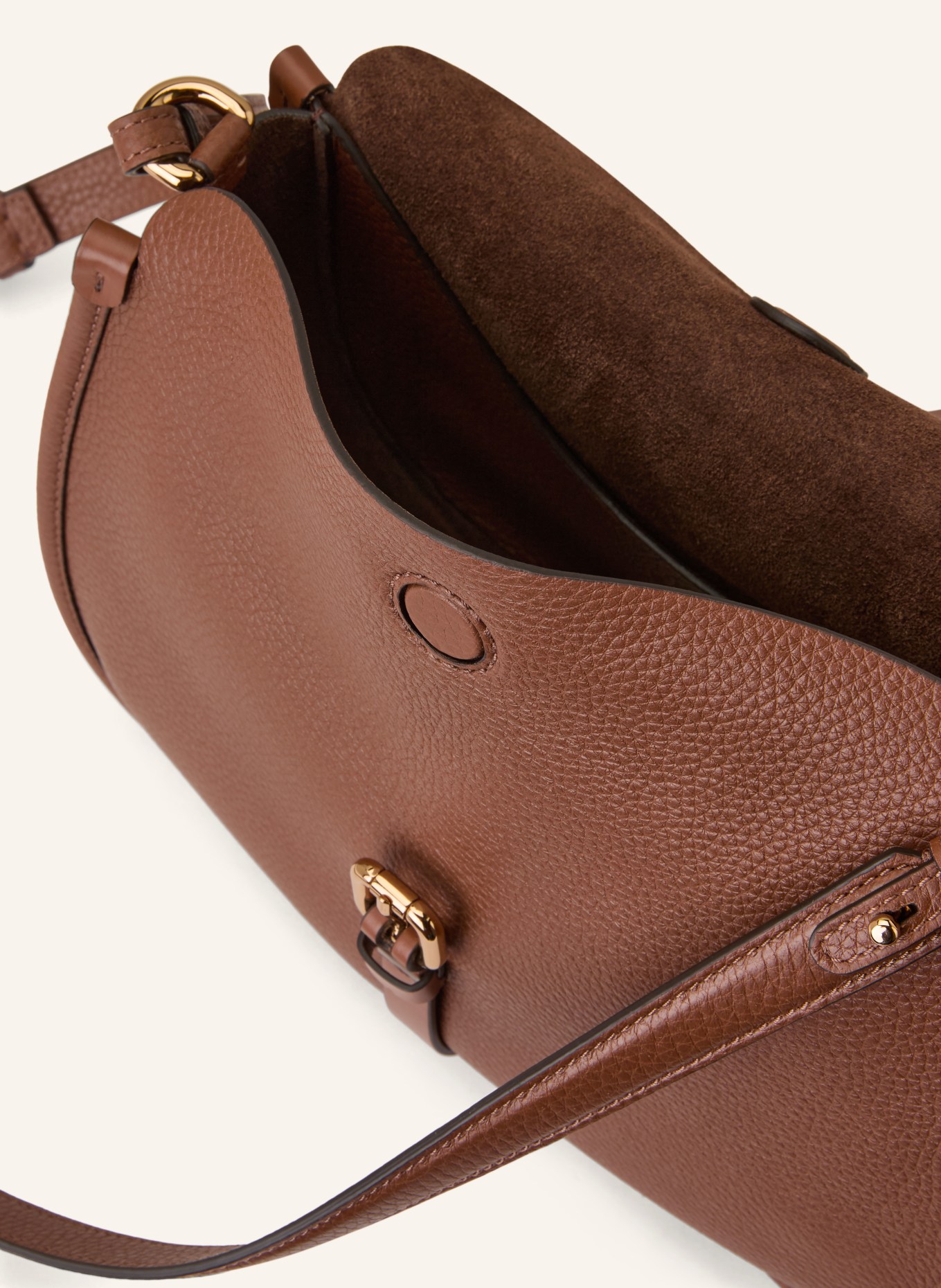 ETRO torba na ramię: BRĄZOWY / ZŁOTY