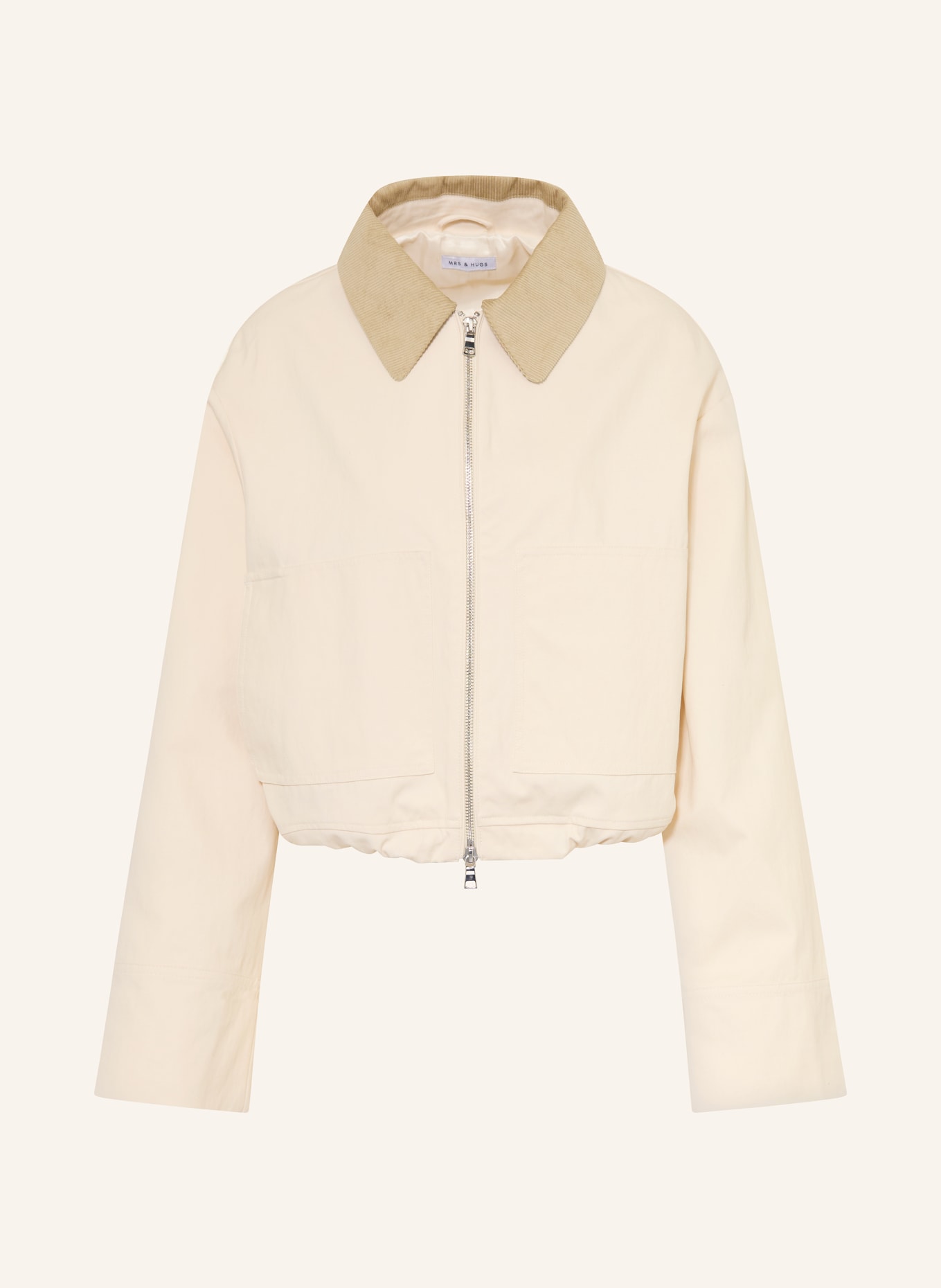 MRS & HUGS Kurtka z dżinsu: BEŻOWY