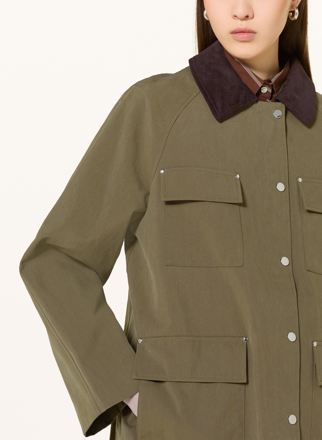 MRS & HUGS Fieldjacket: OLIV