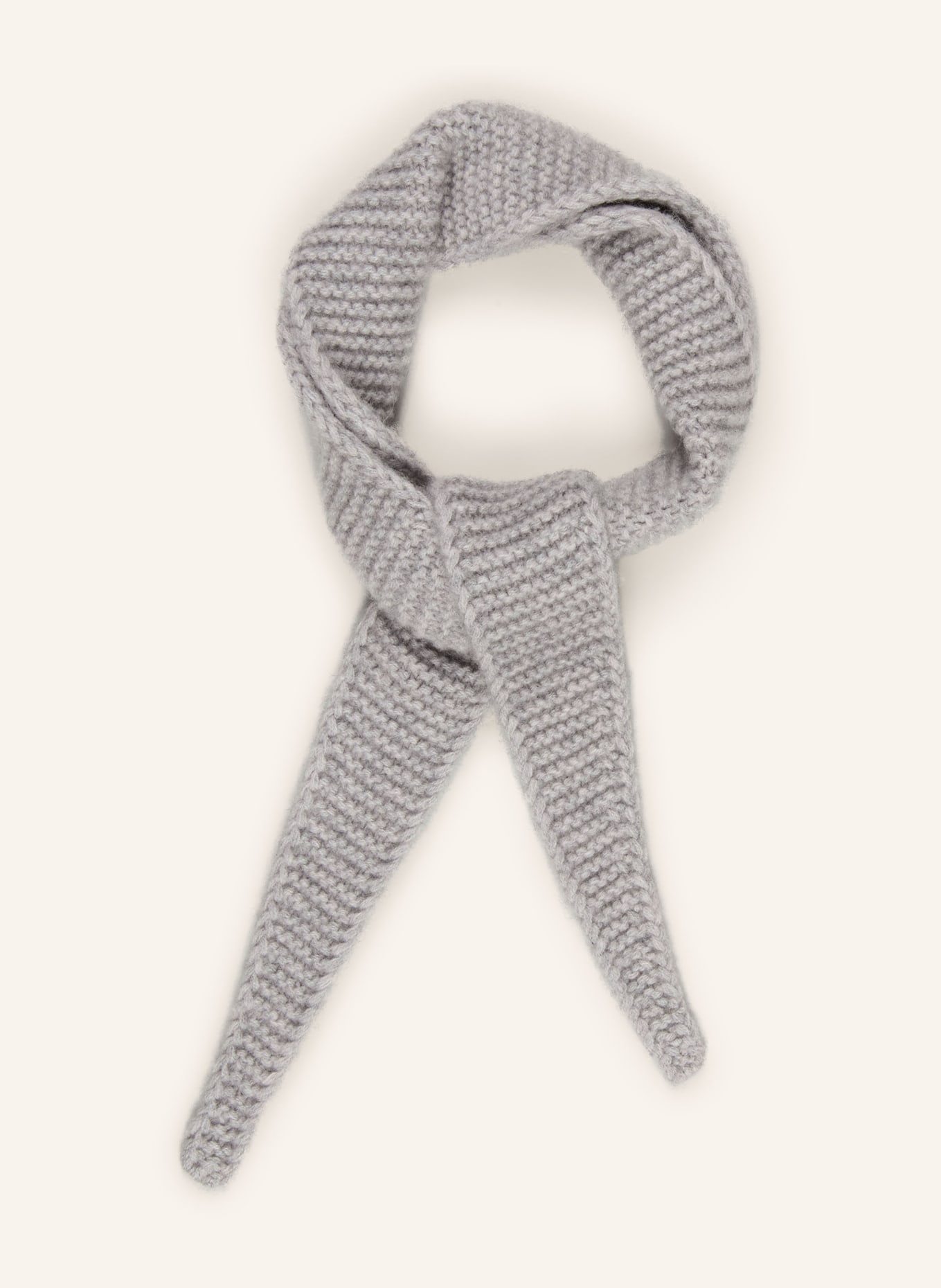 darling harbour Scarf with cashmere: GREY MELANGE