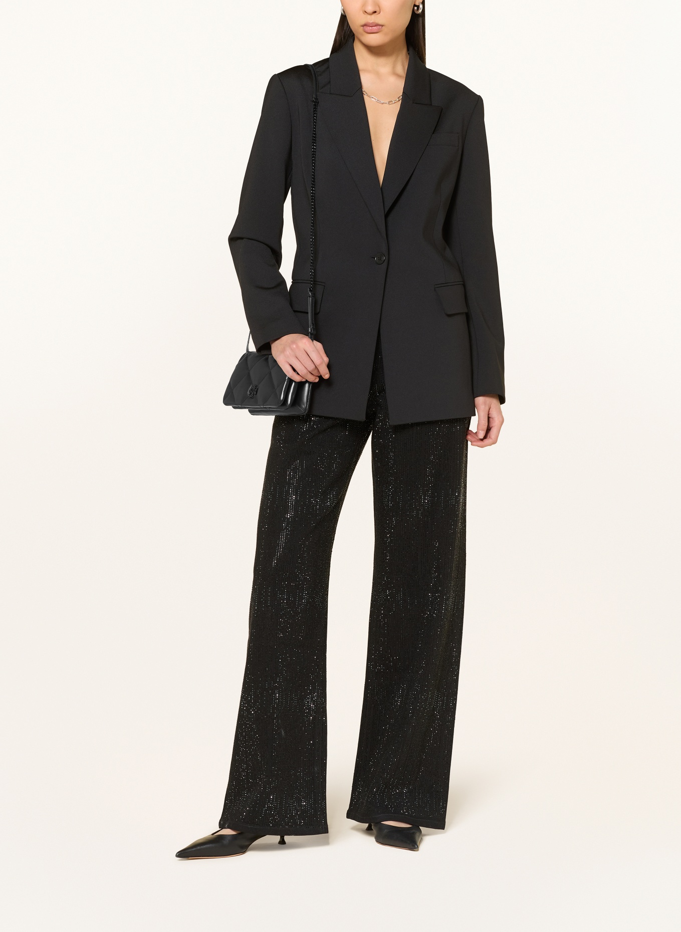 TORY BURCH KIRA shoulder bag: BLACK