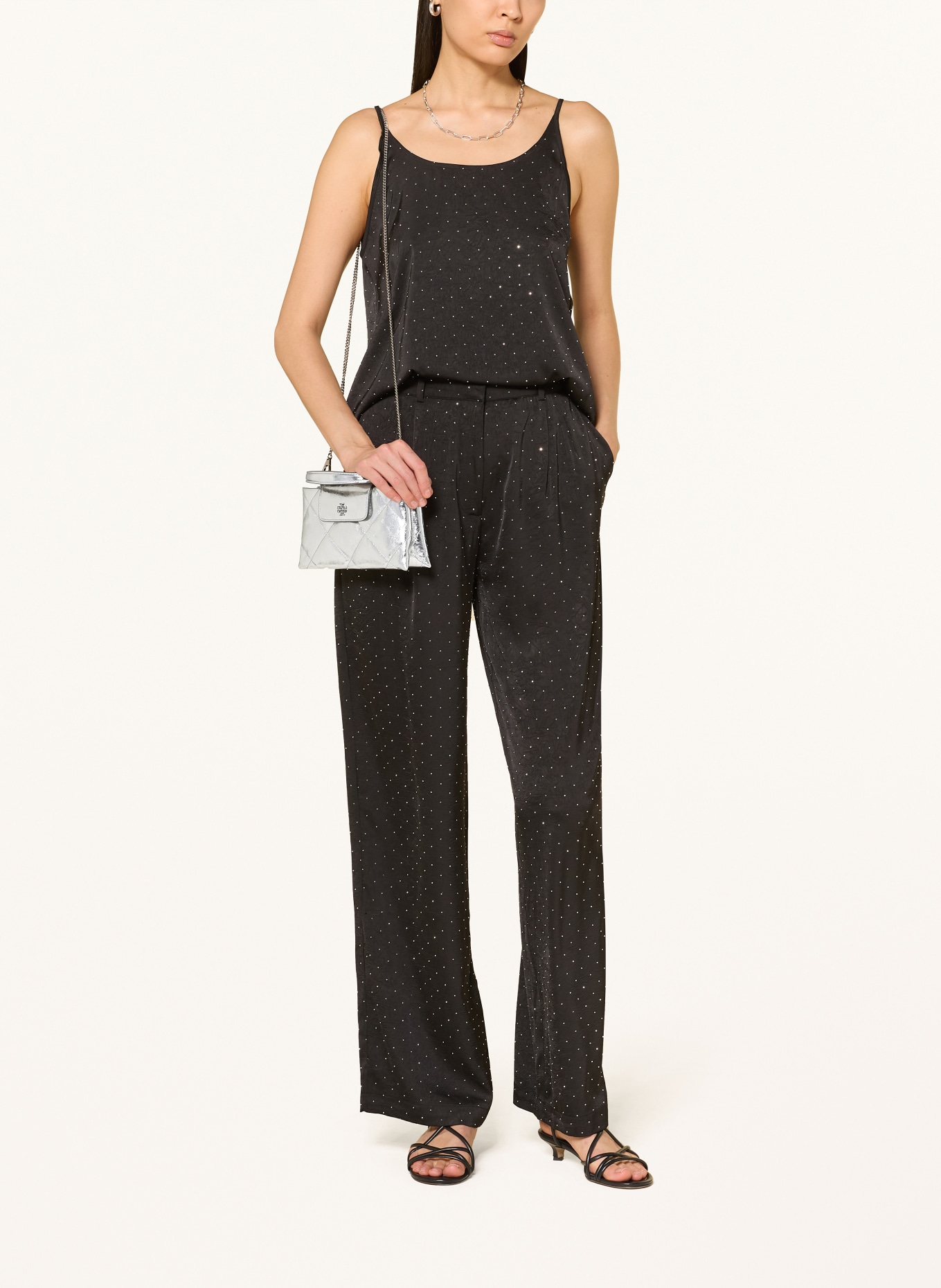 TORY BURCH Handtasche KIRA: SILBER