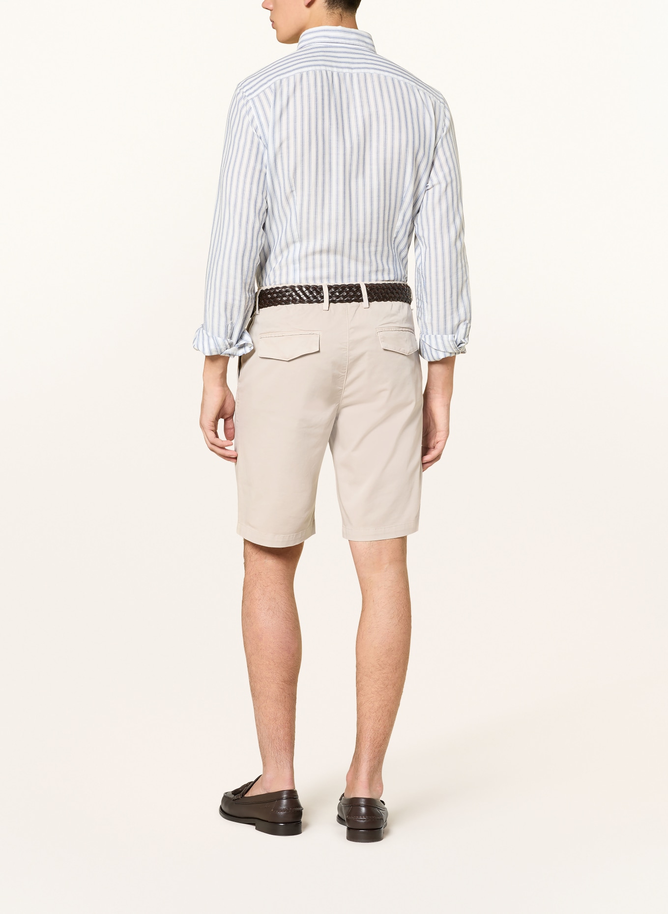 eleventy Regular fit chino shorts: BEIGE