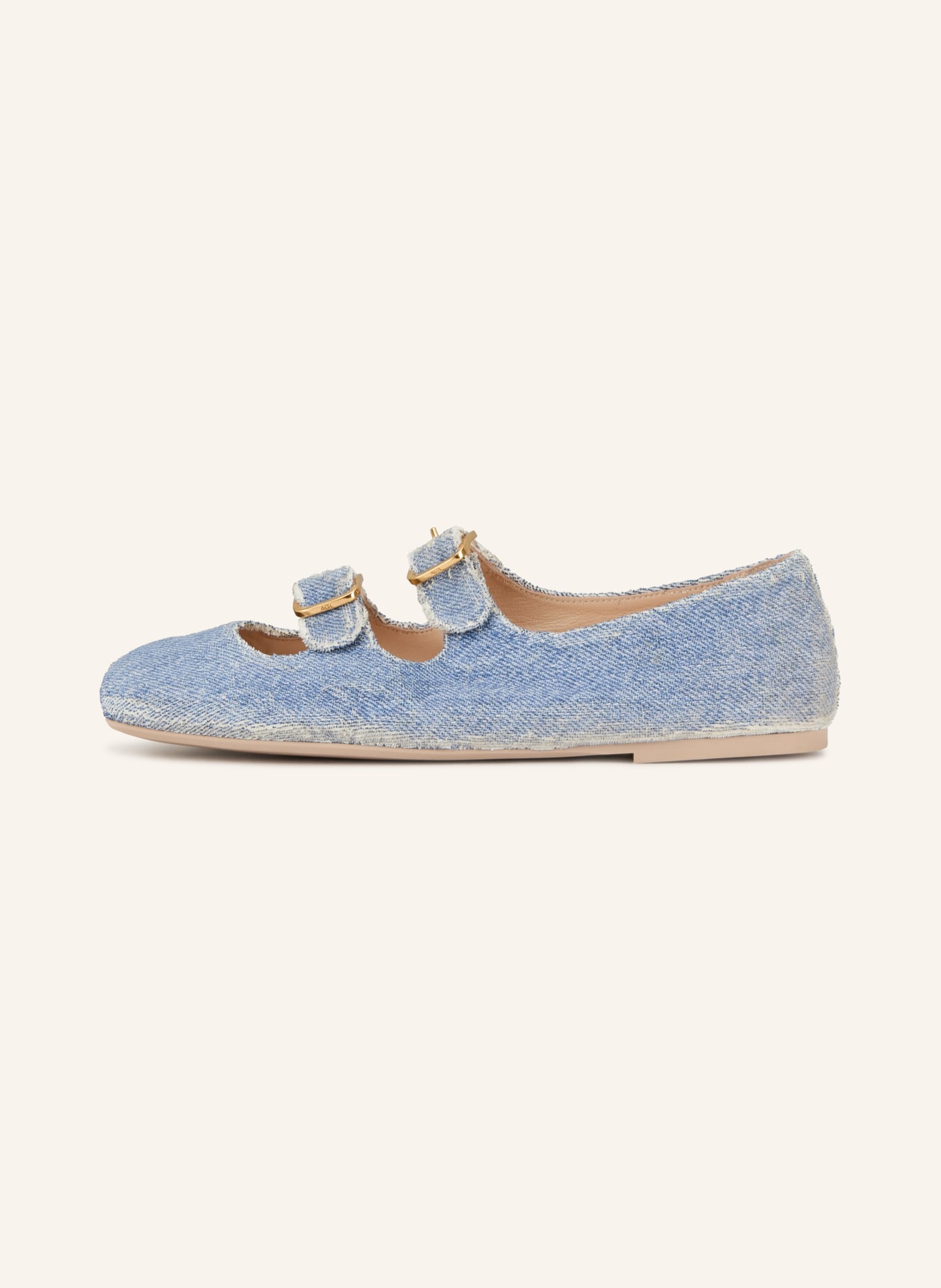 AGL Mary Jane ballerina flats CERAMIC: LIGHT BLUE