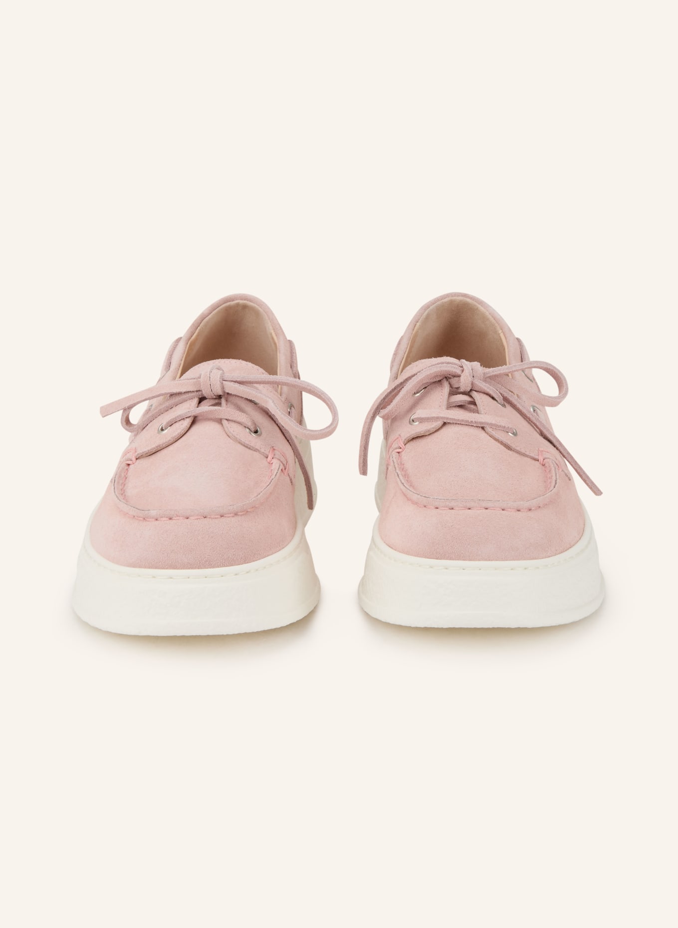 AGL GIULY boat shoes: ROSE