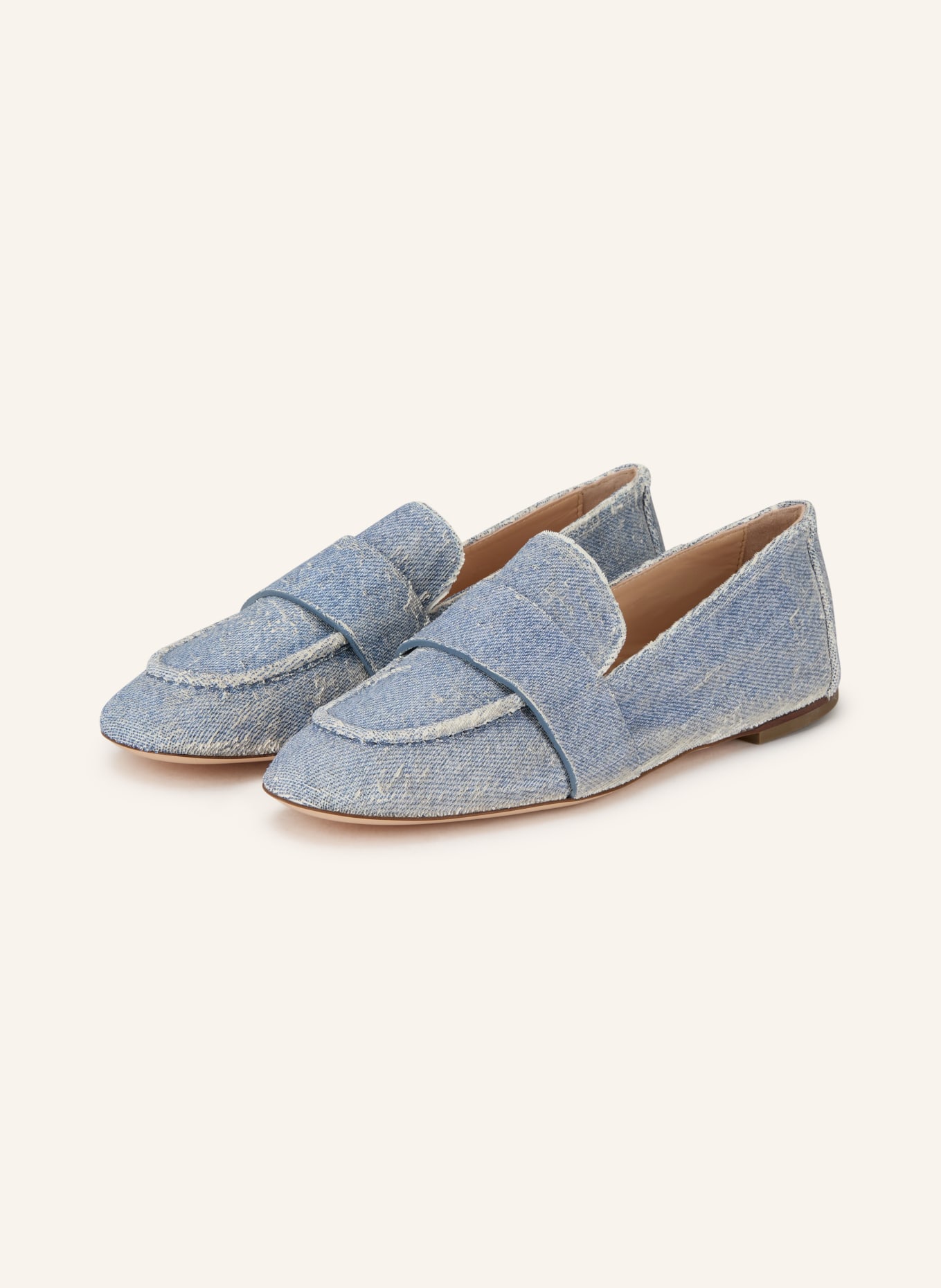 AGL MARIENNE loafer: LIGHT BLUE