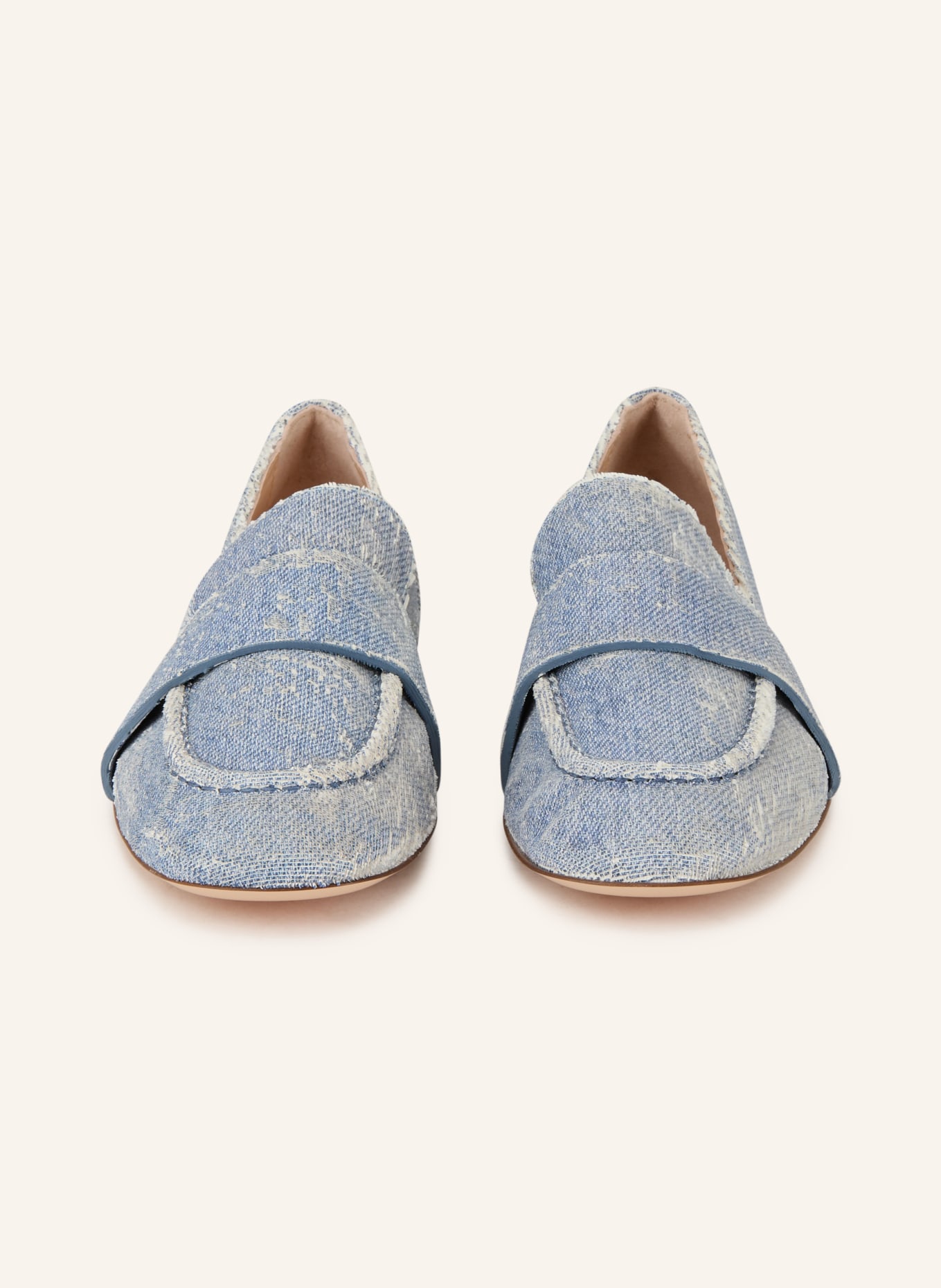 AGL MARIENNE loafer: LIGHT BLUE