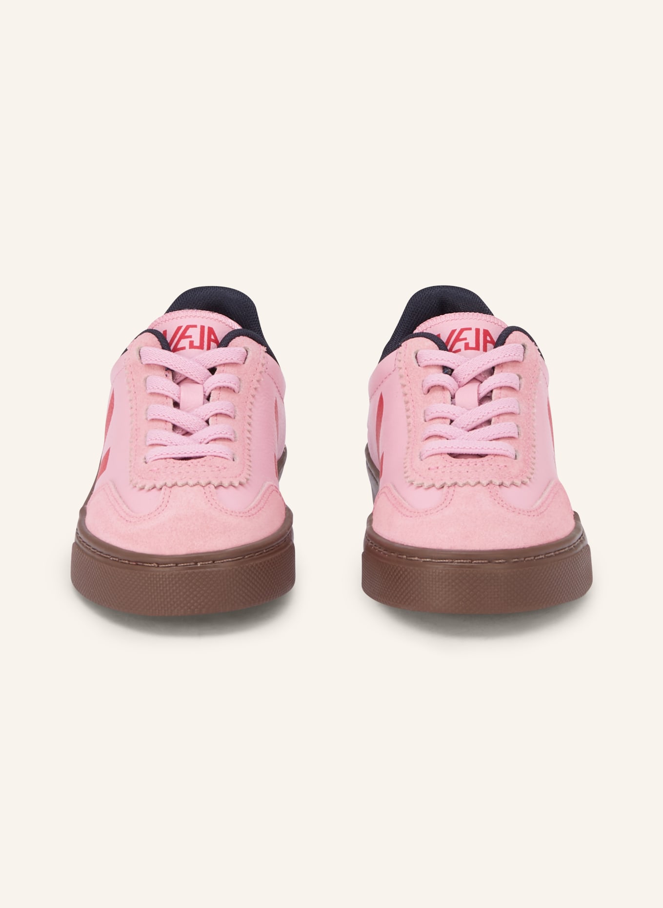 VEJA Sneaker VOLLEY: RÓŻOWY / CZERWONY / GRANATOWY