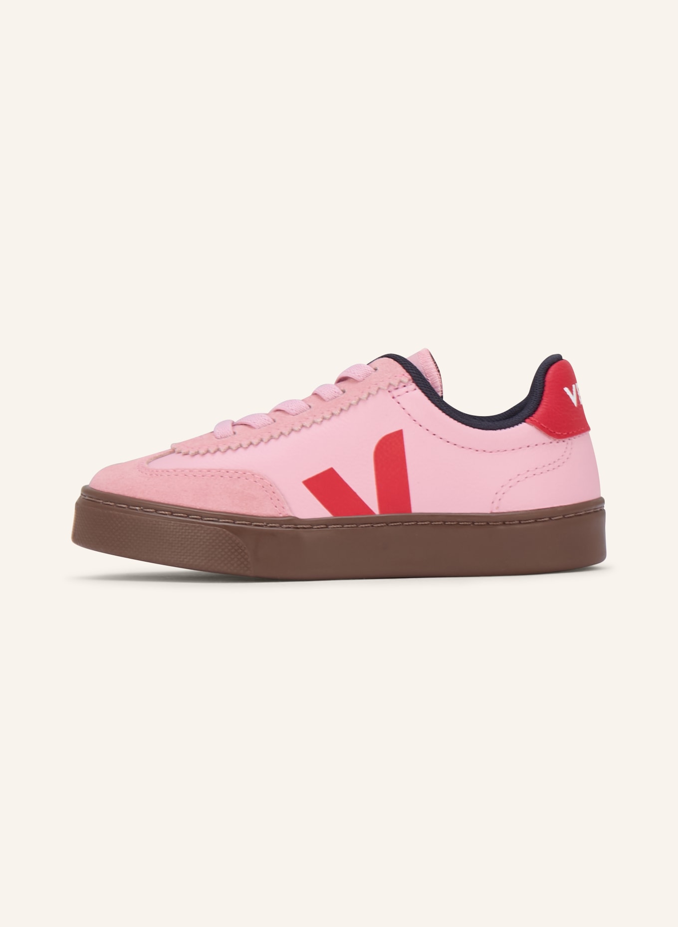 VEJA Sneaker VOLLEY: RÓŻOWY / CZERWONY / GRANATOWY