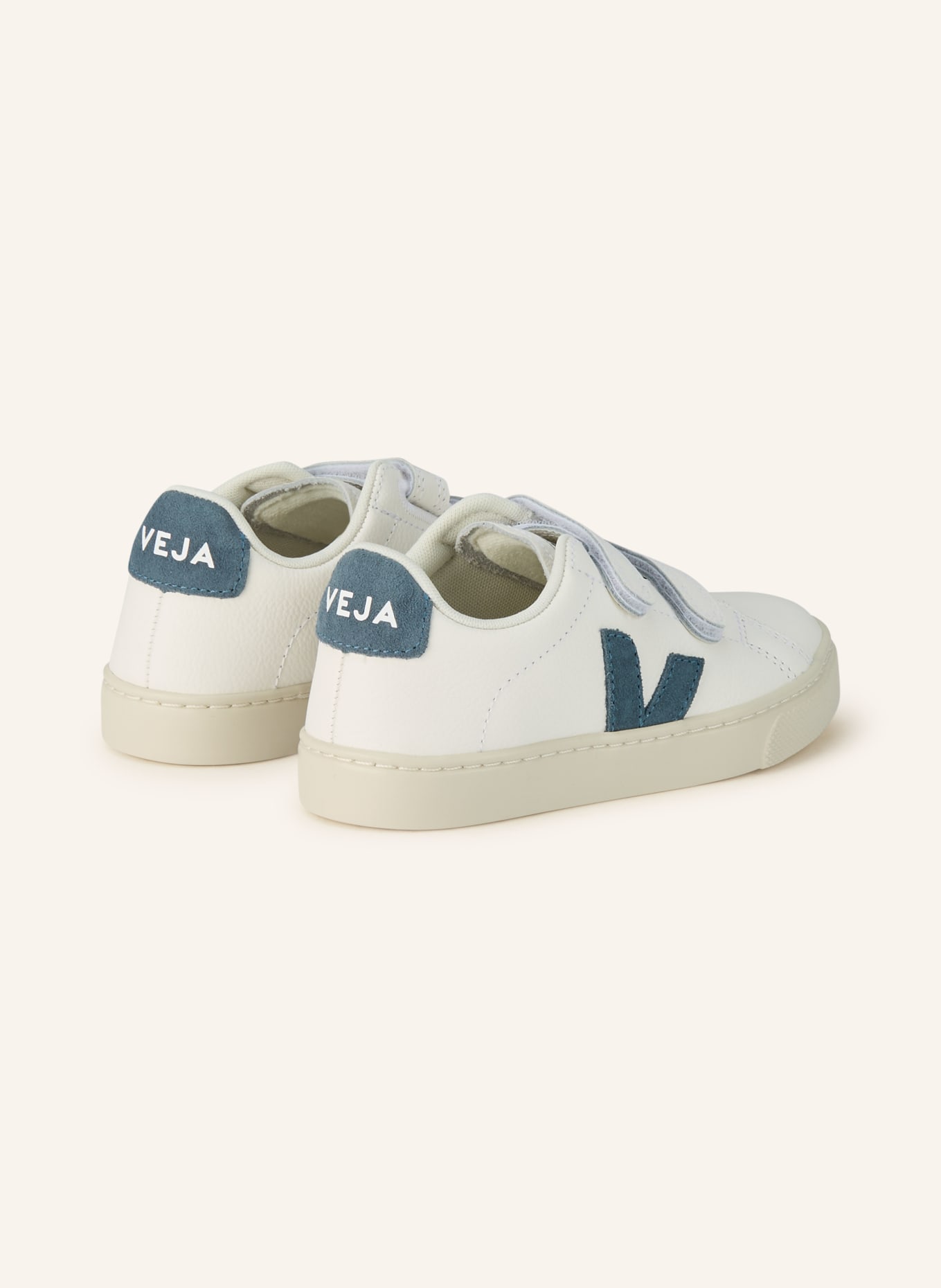 VEJA Sneaker ESPLAR: HELLGRAU / PETROL