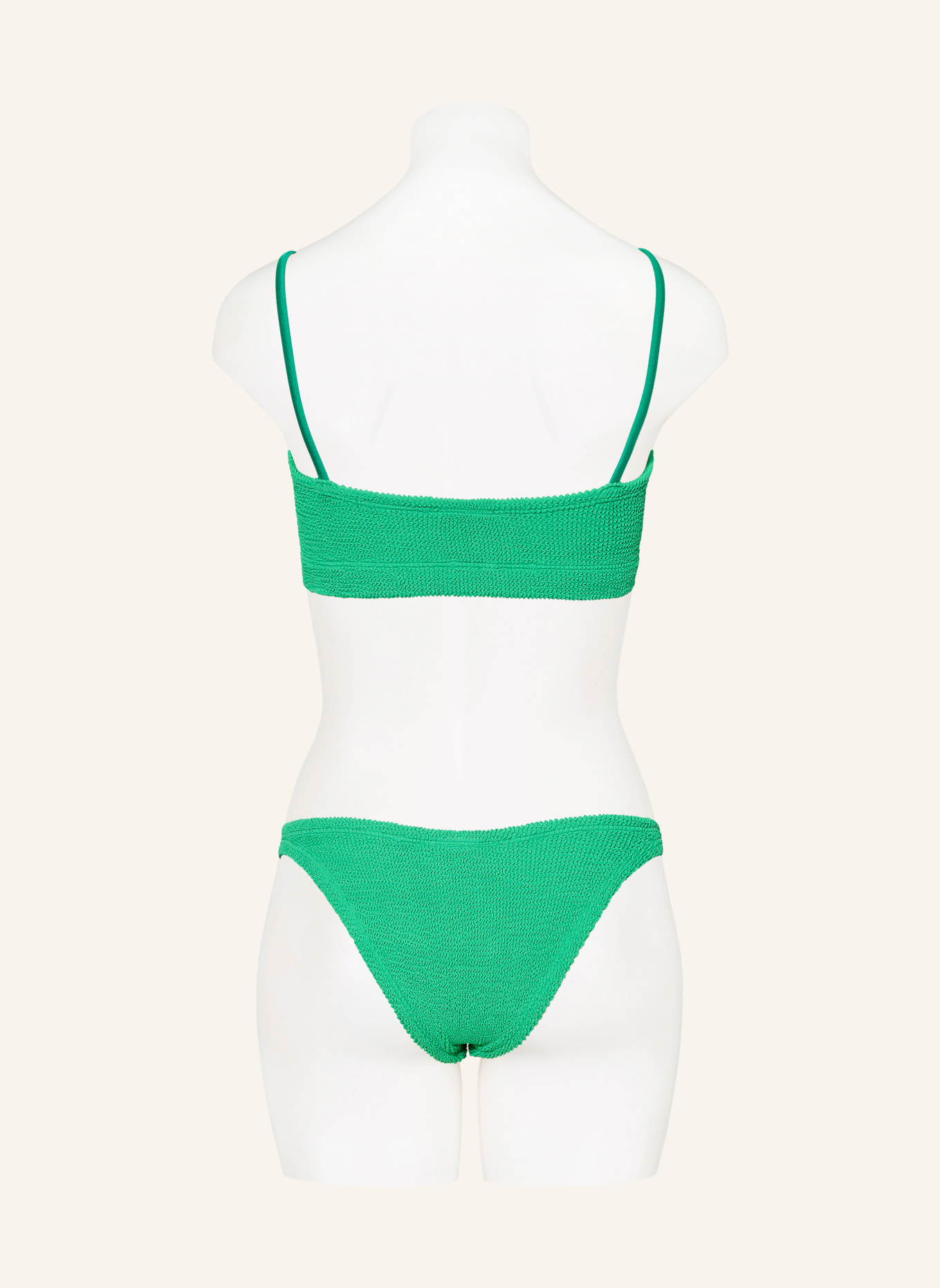 Hunza G bustier bikini: GREEN