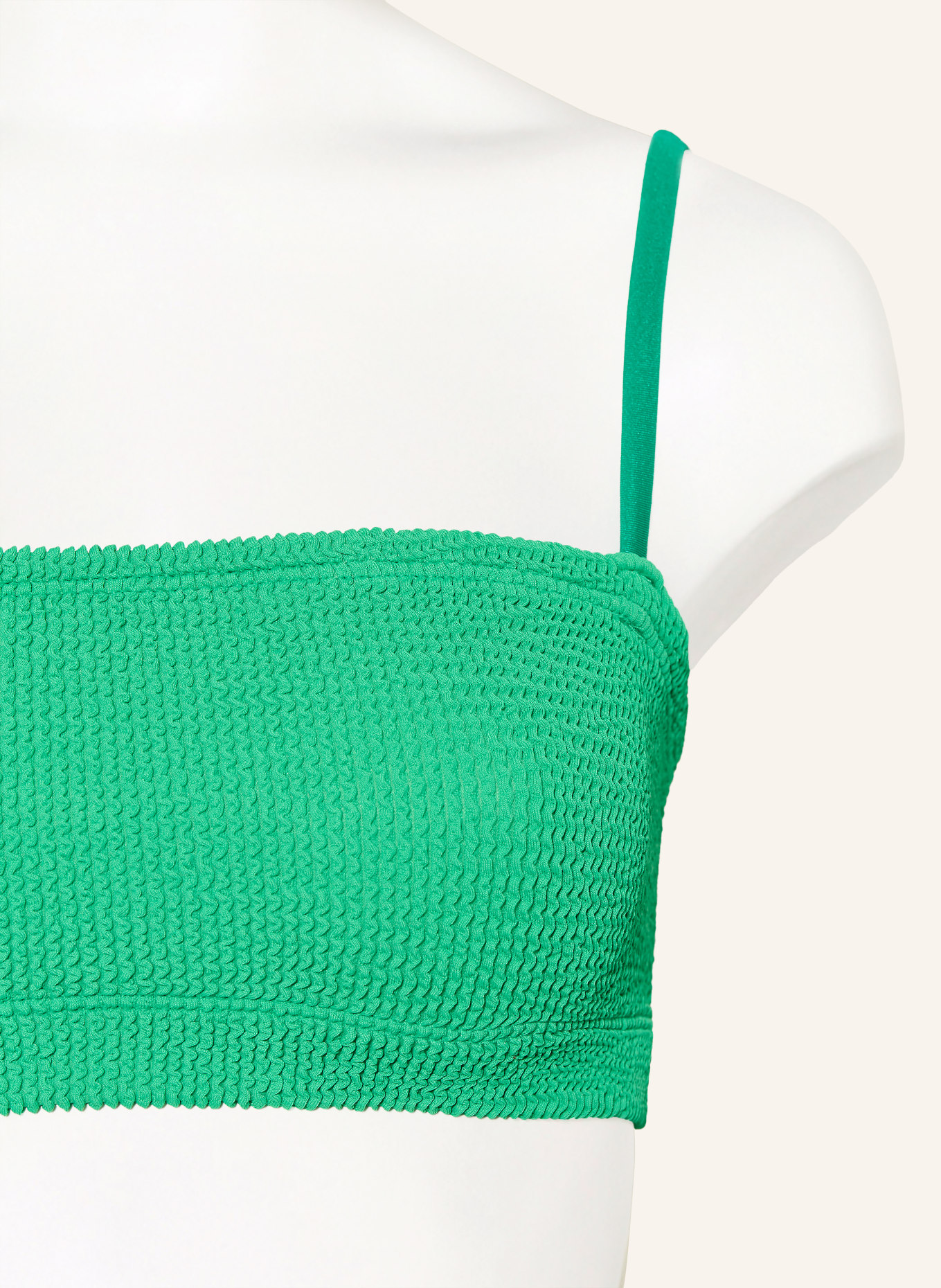 Hunza G bustier bikini: GREEN