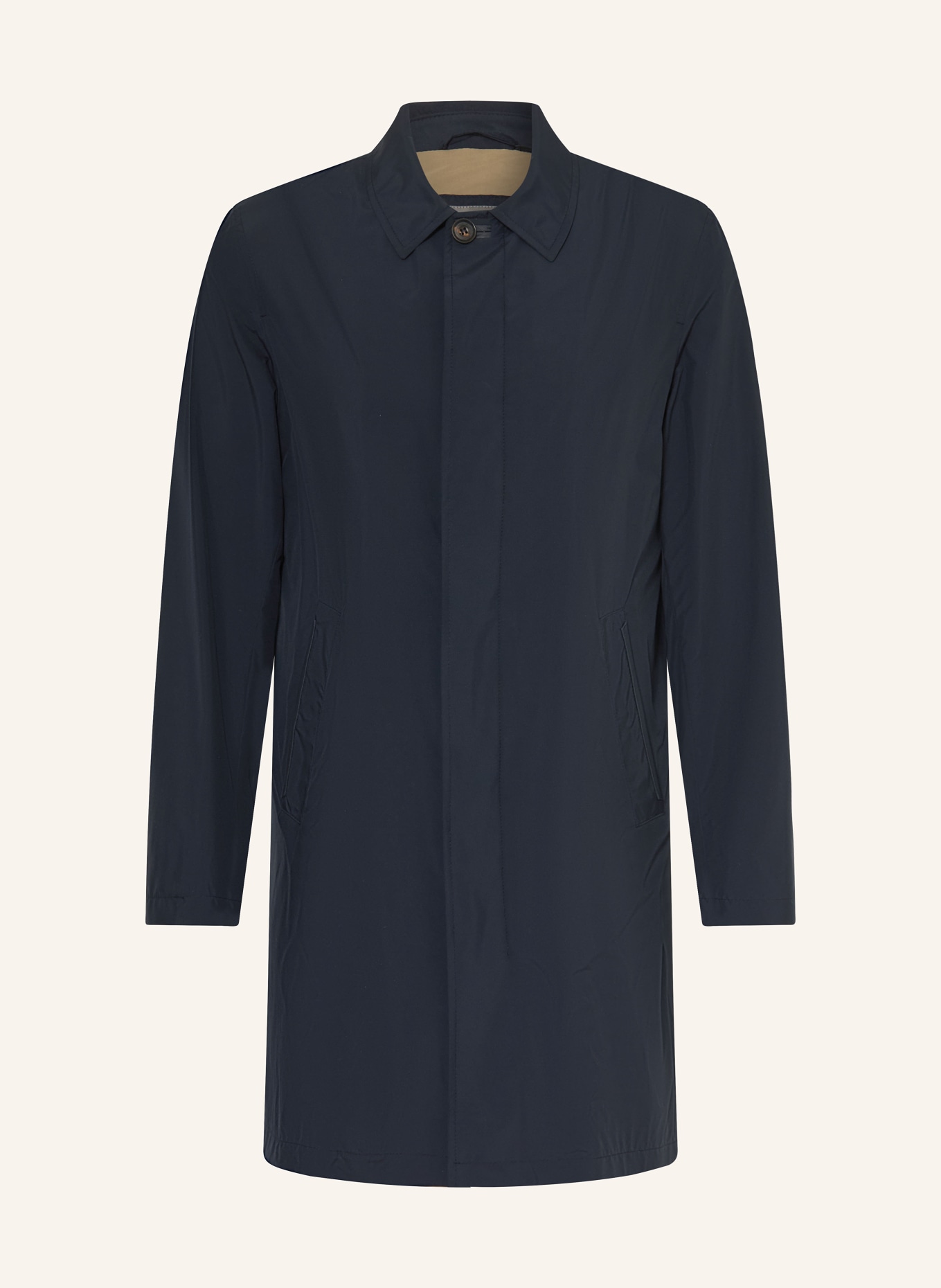 CORNELIANI rain jacket: DARK BLUE