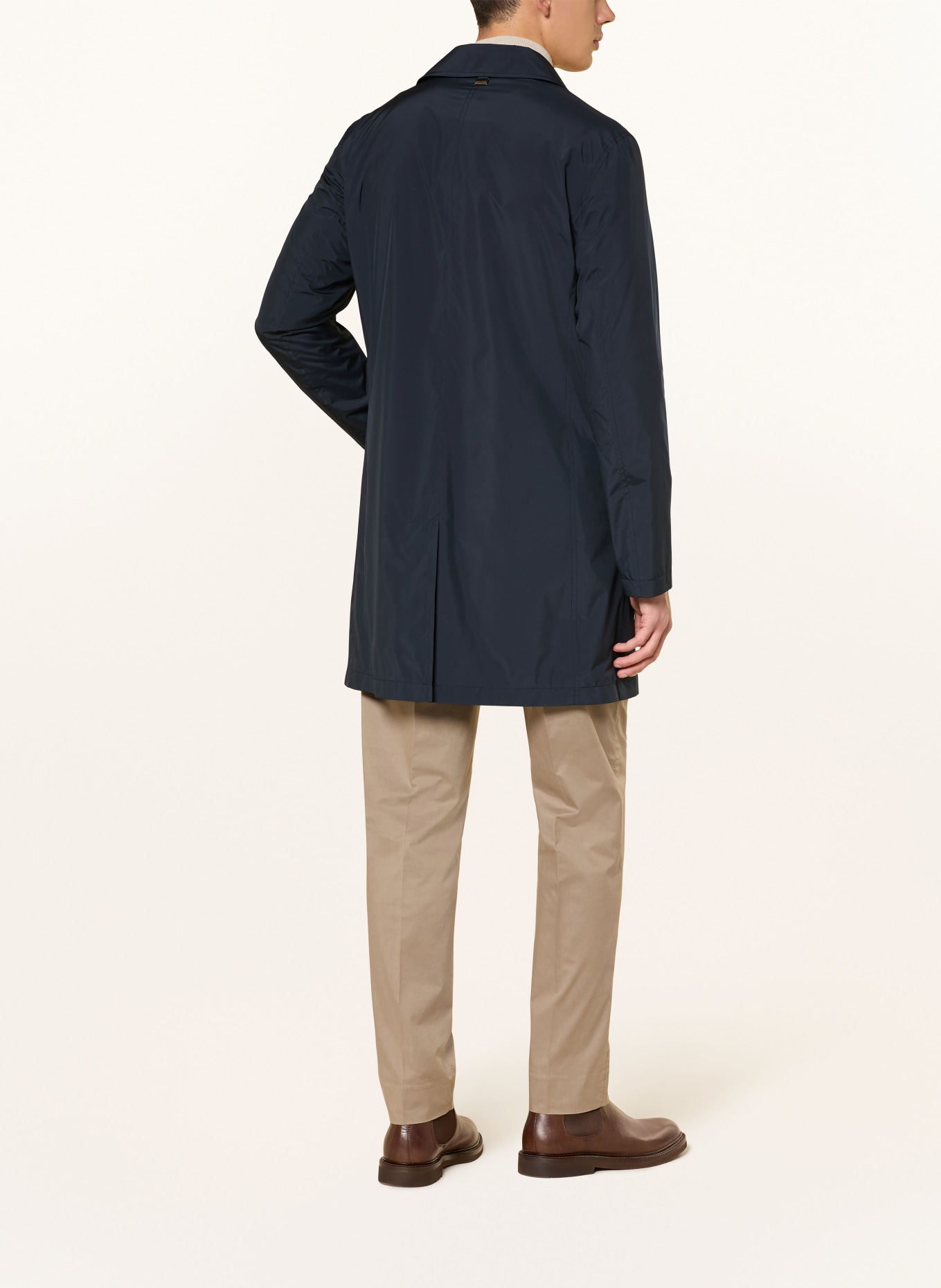CORNELIANI rain jacket: DARK BLUE