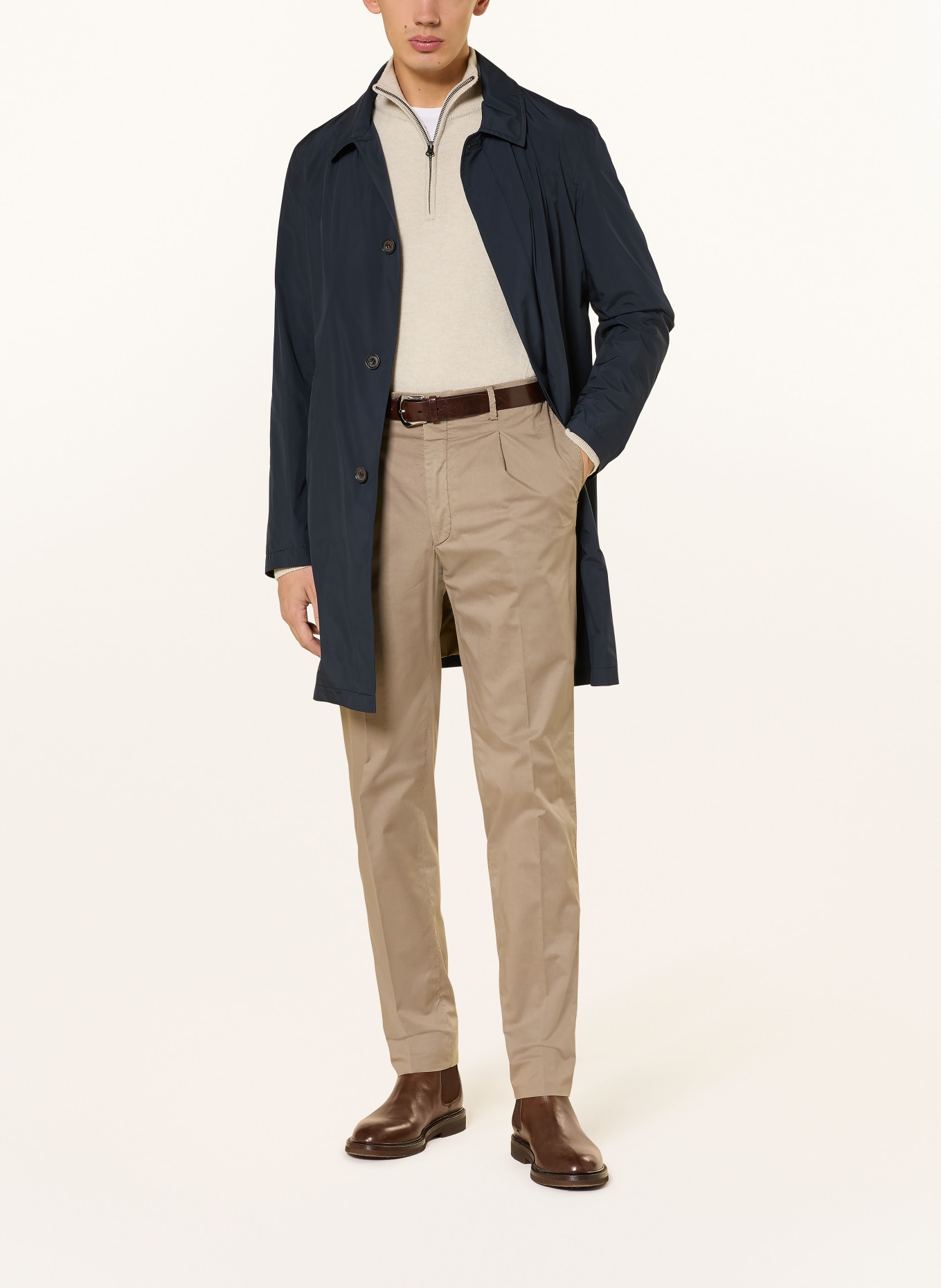 CORNELIANI Chino Extra Slim Fit: BEIGE