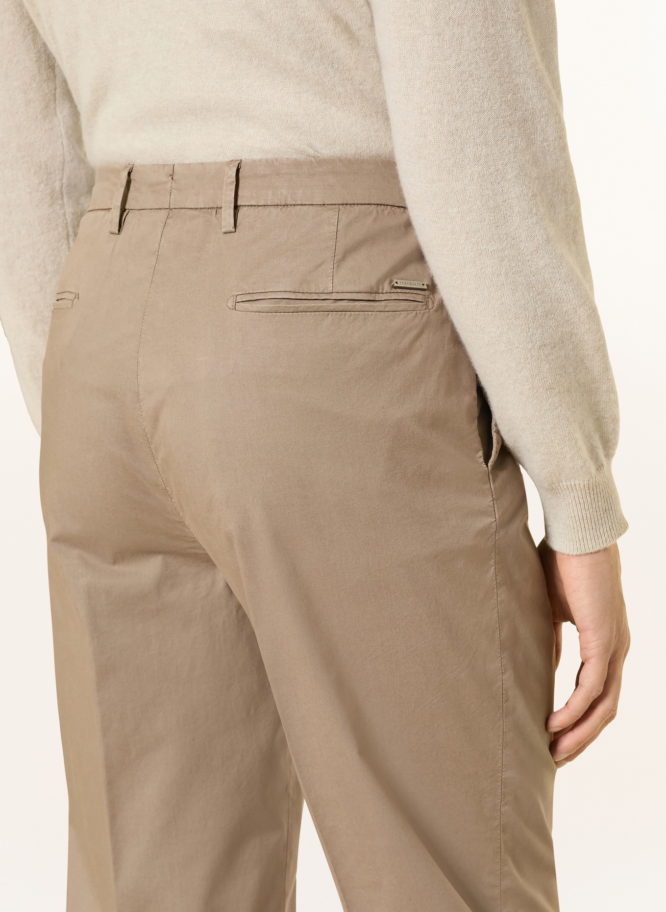 CORNELIANI Chino Extra Slim Fit: BEIGE