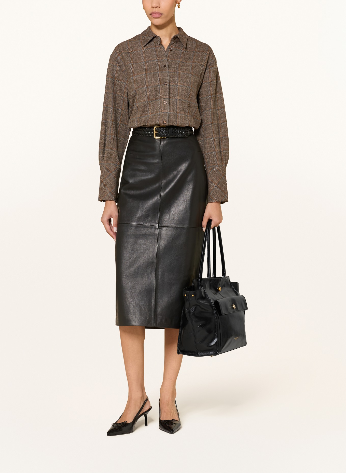 GIANNI CHIARINI Shopper CHER: BLACK