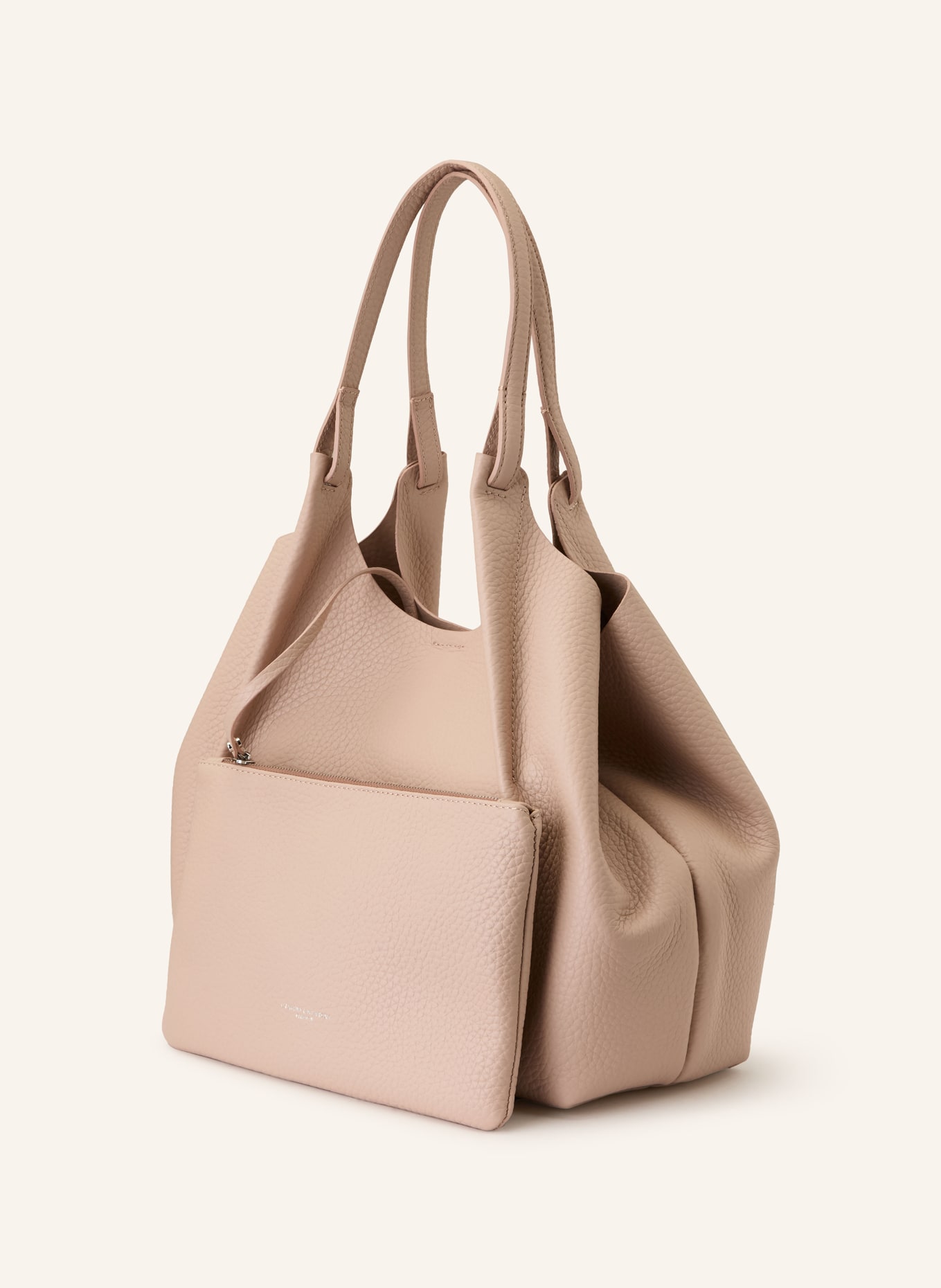 GIANNI CHIARINI Shopper DUA XL mit Pouch: ROSÉ