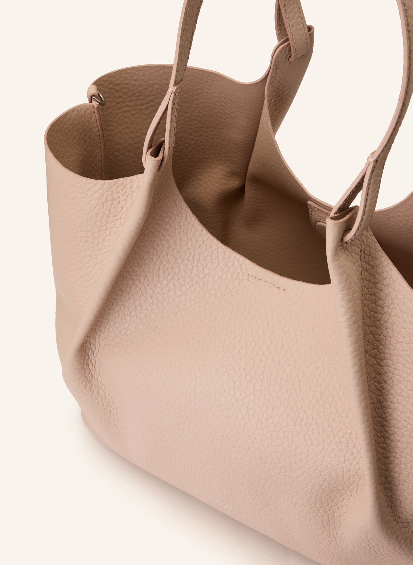 GIANNI CHIARINI Shopper DUA XL mit Pouch: ROSÉ
