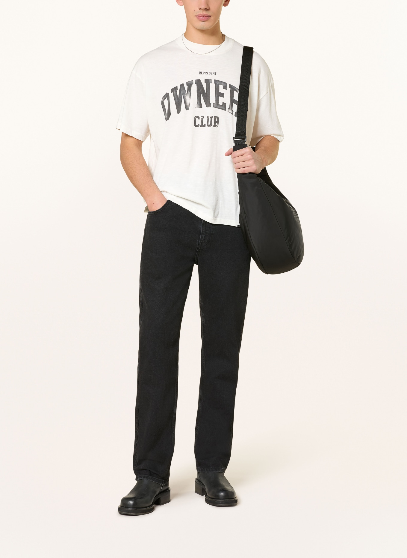REPRESENT T-Shirt: WEISS