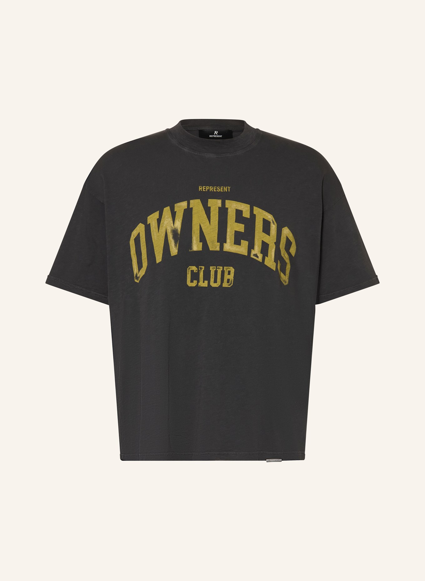 REPRESENT T-shirt: BLACK