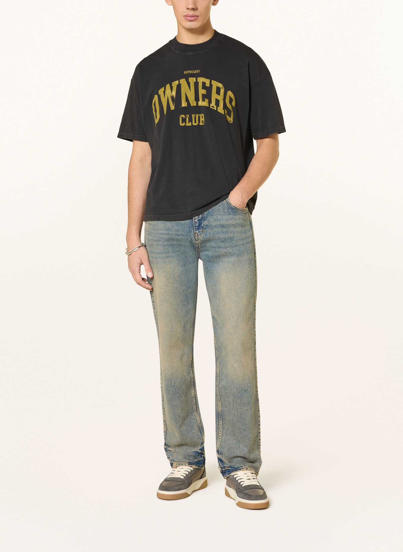 REPRESENT T-Shirt: SCHWARZ