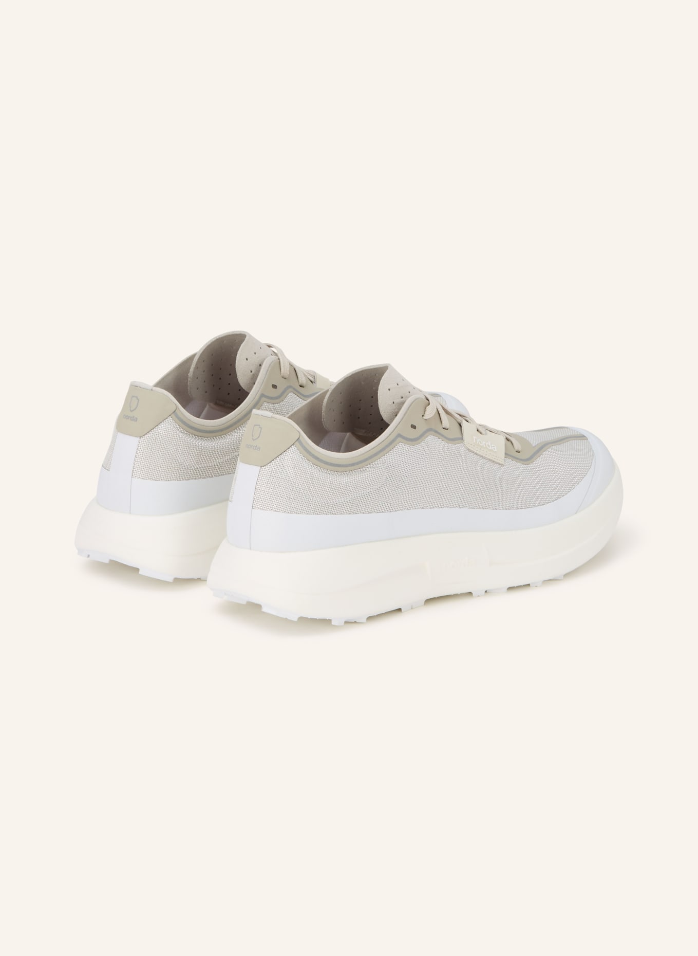 norda Trail running shoes 005: CREAM / BEIGE