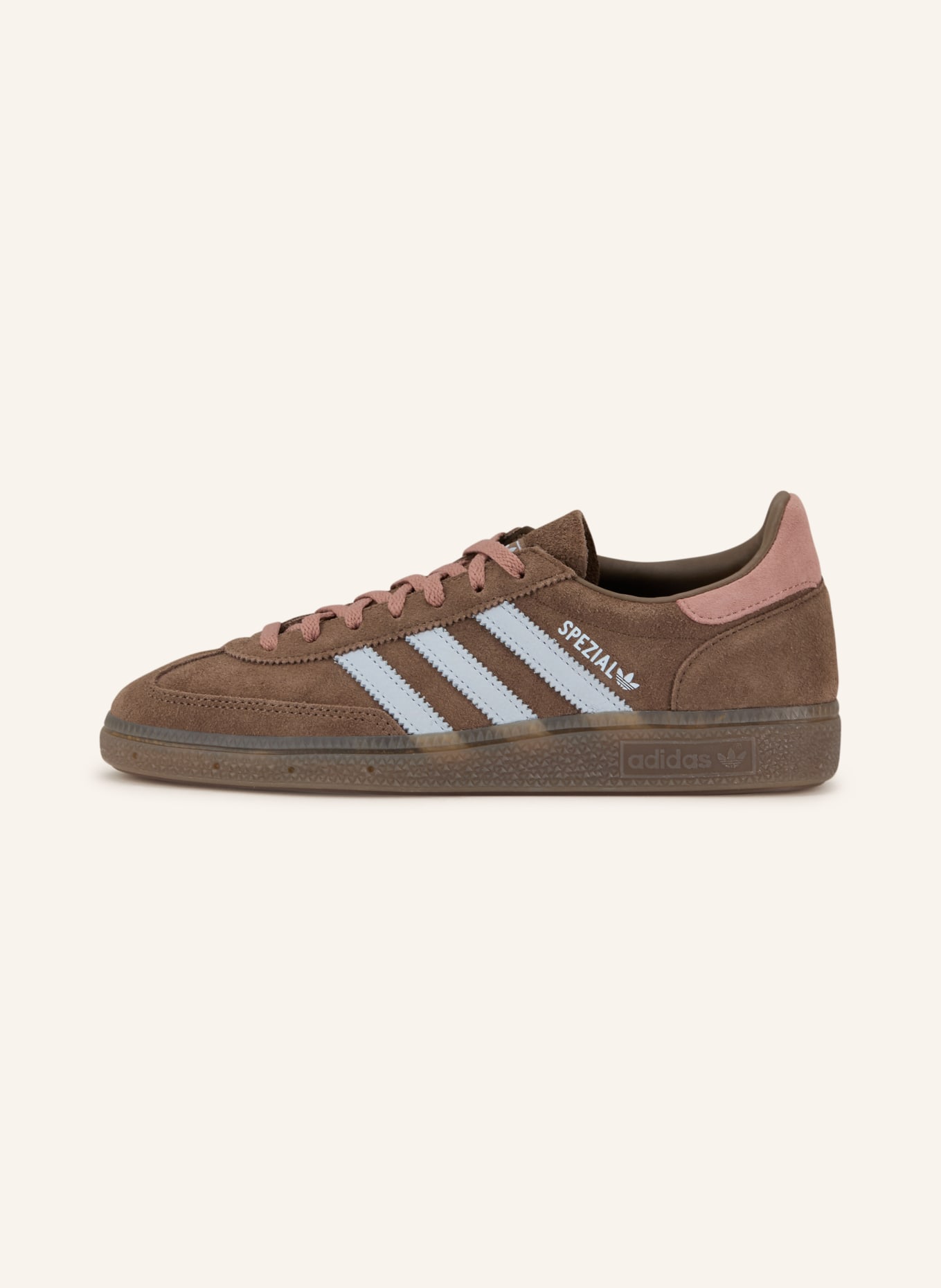 adidas Originals Sneaker HANDBALL SPEZIAL: DUNKELBRAUN / ALTROSA / HELLBLAU