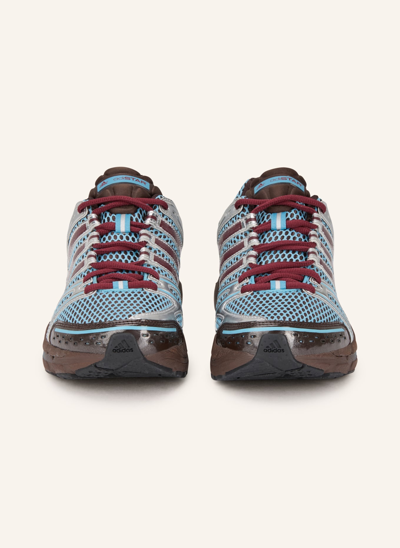 adidas Originals Buty sportowe ADISTAR CONTROL 5: TURKUSOWY / SREBRNY / CIEMNOBRĄZOWY