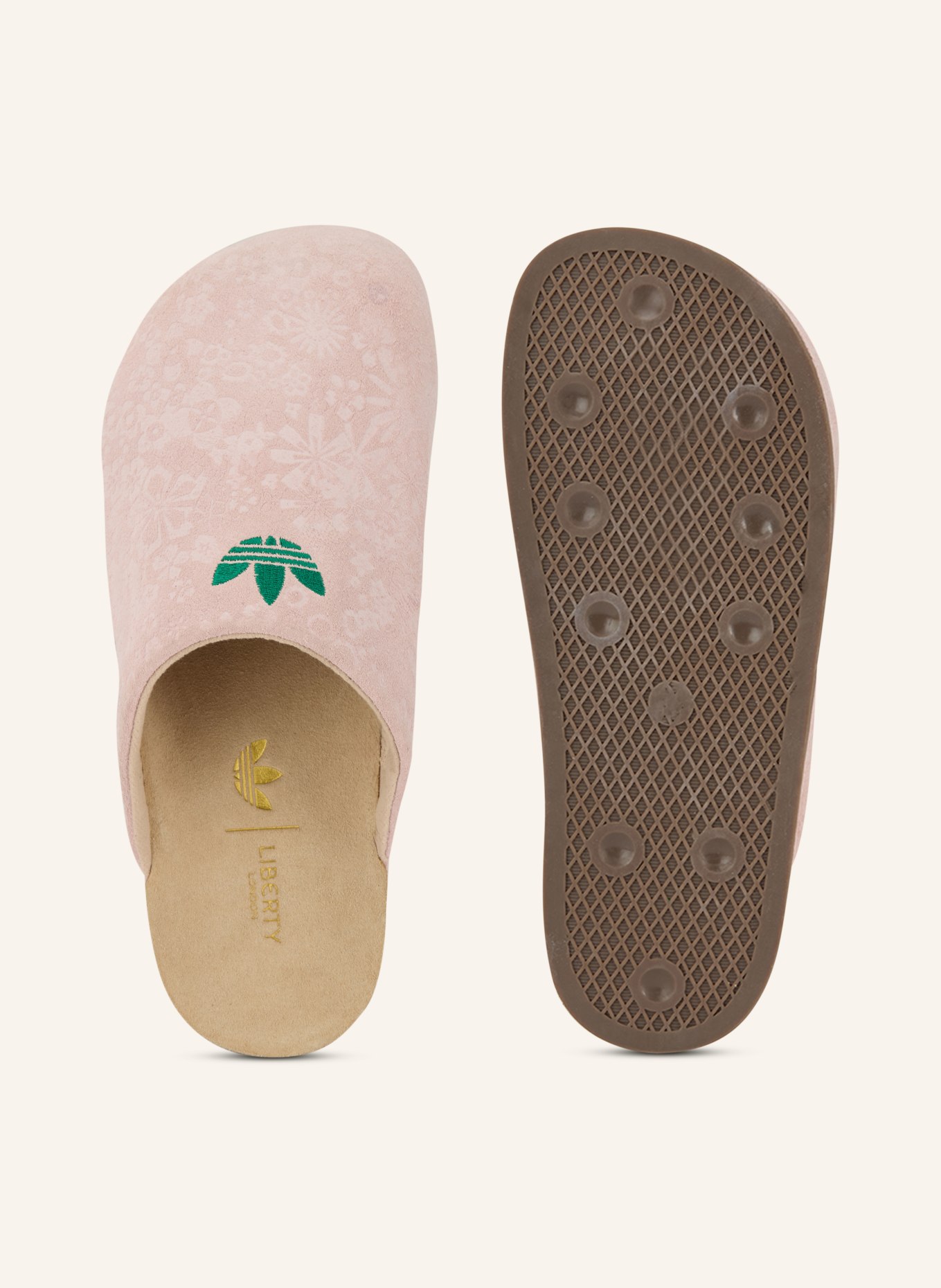 adidas Originals Pantoletten ADIMULE: HELLROSA / GRÜN