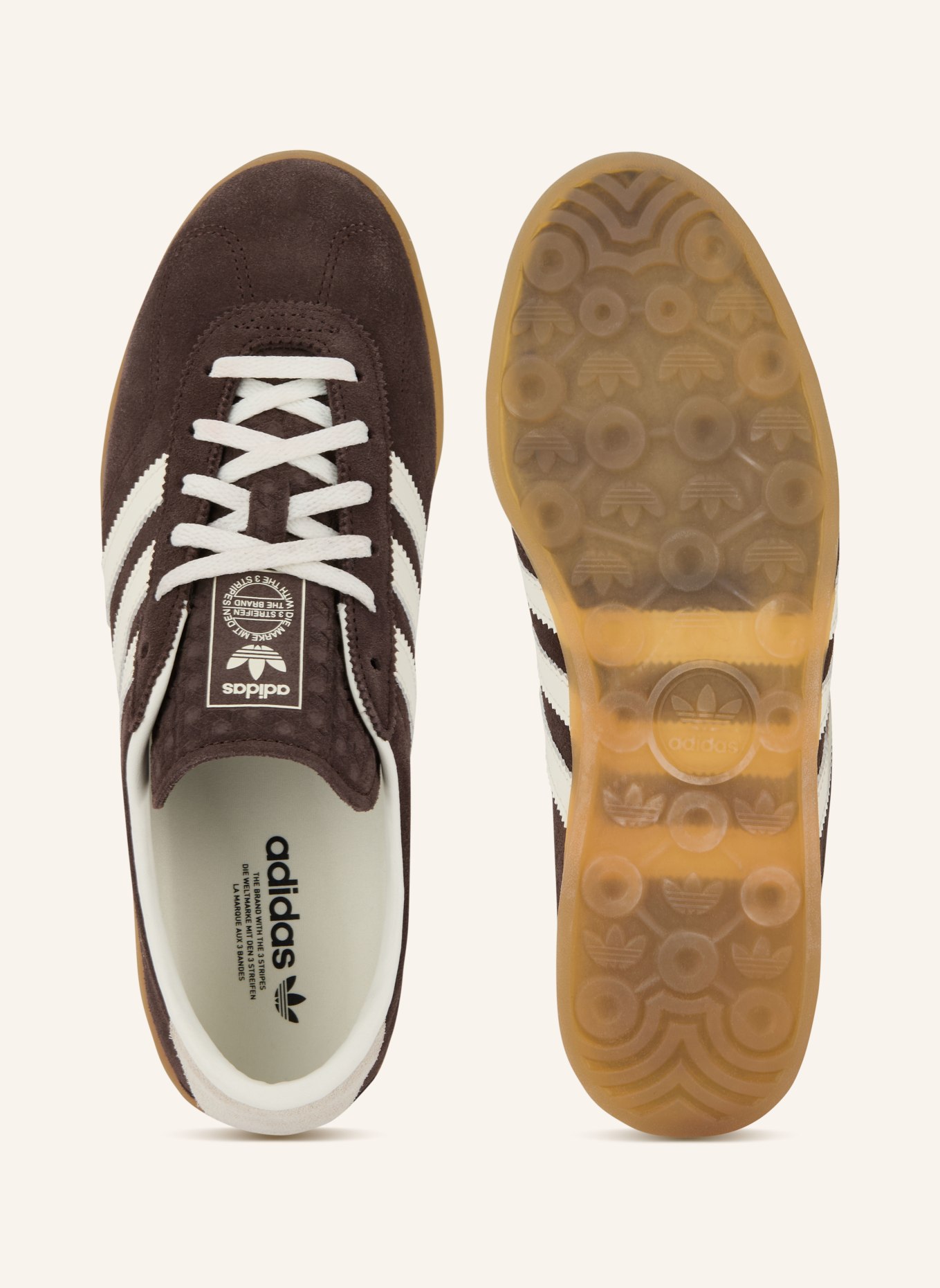 adidas Originals Sneaker GAZELLE LO PRO: DUNKELBRAUN / WEISS