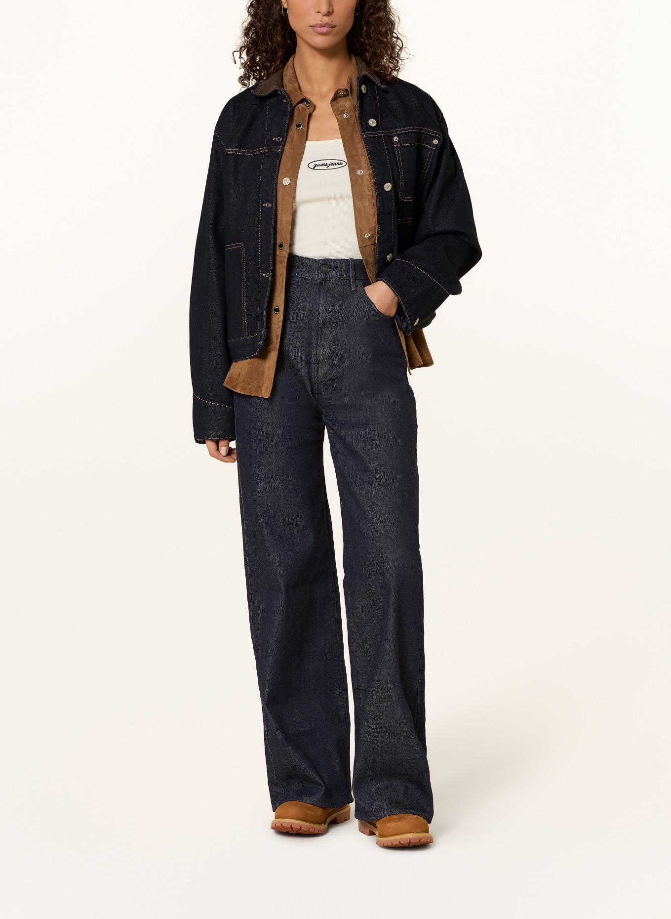 G-Star Wide Leg Jeans DECK 2.0: 082 RINSED