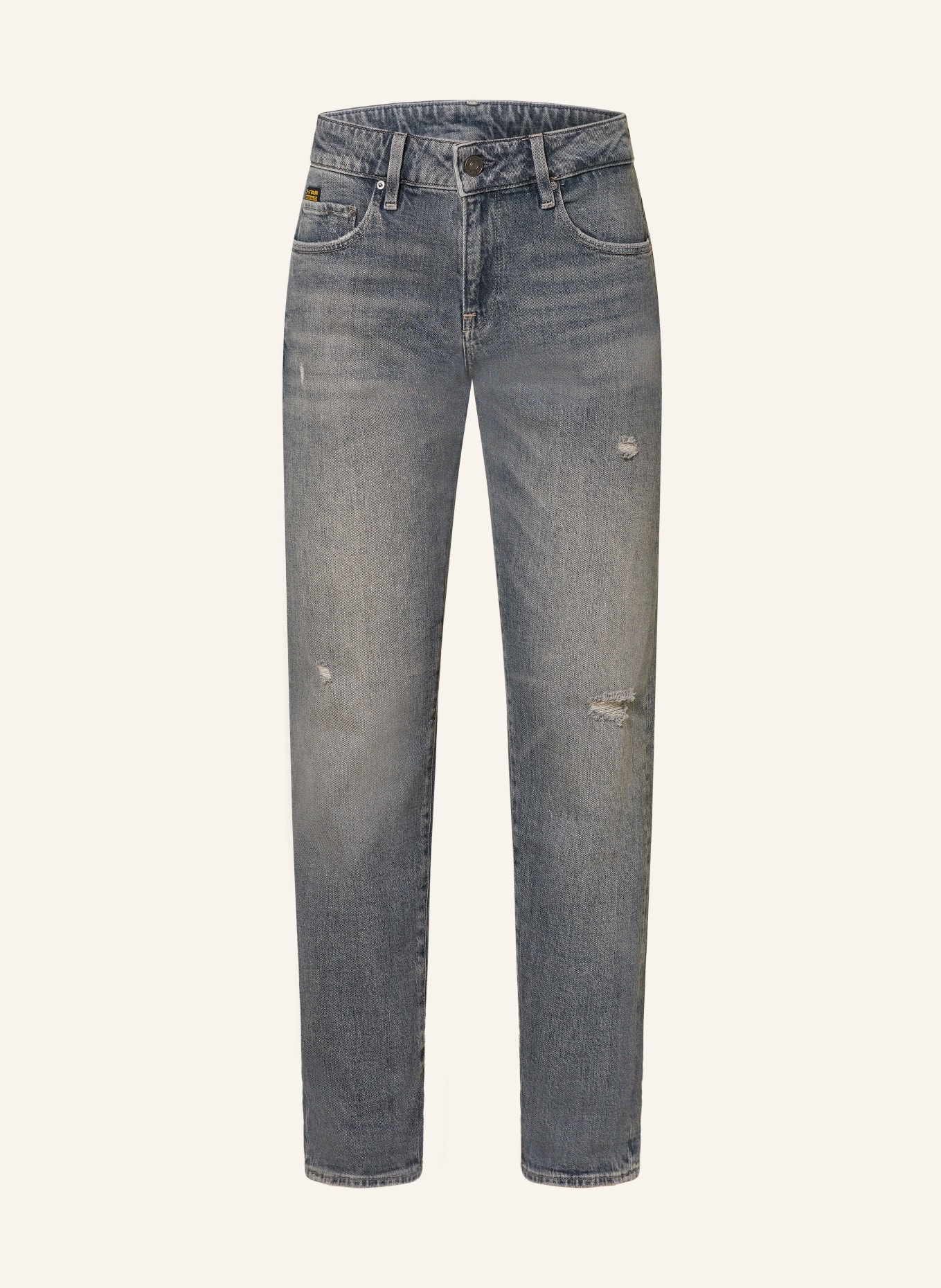 G-Star Boyfriend Jeans KATE: H784 worn in electric blue destroyed