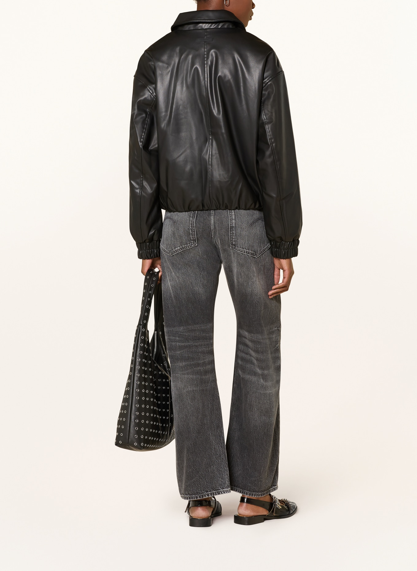 G-Star Džíny boyfriend BOWEY: H147 faded scoria grey