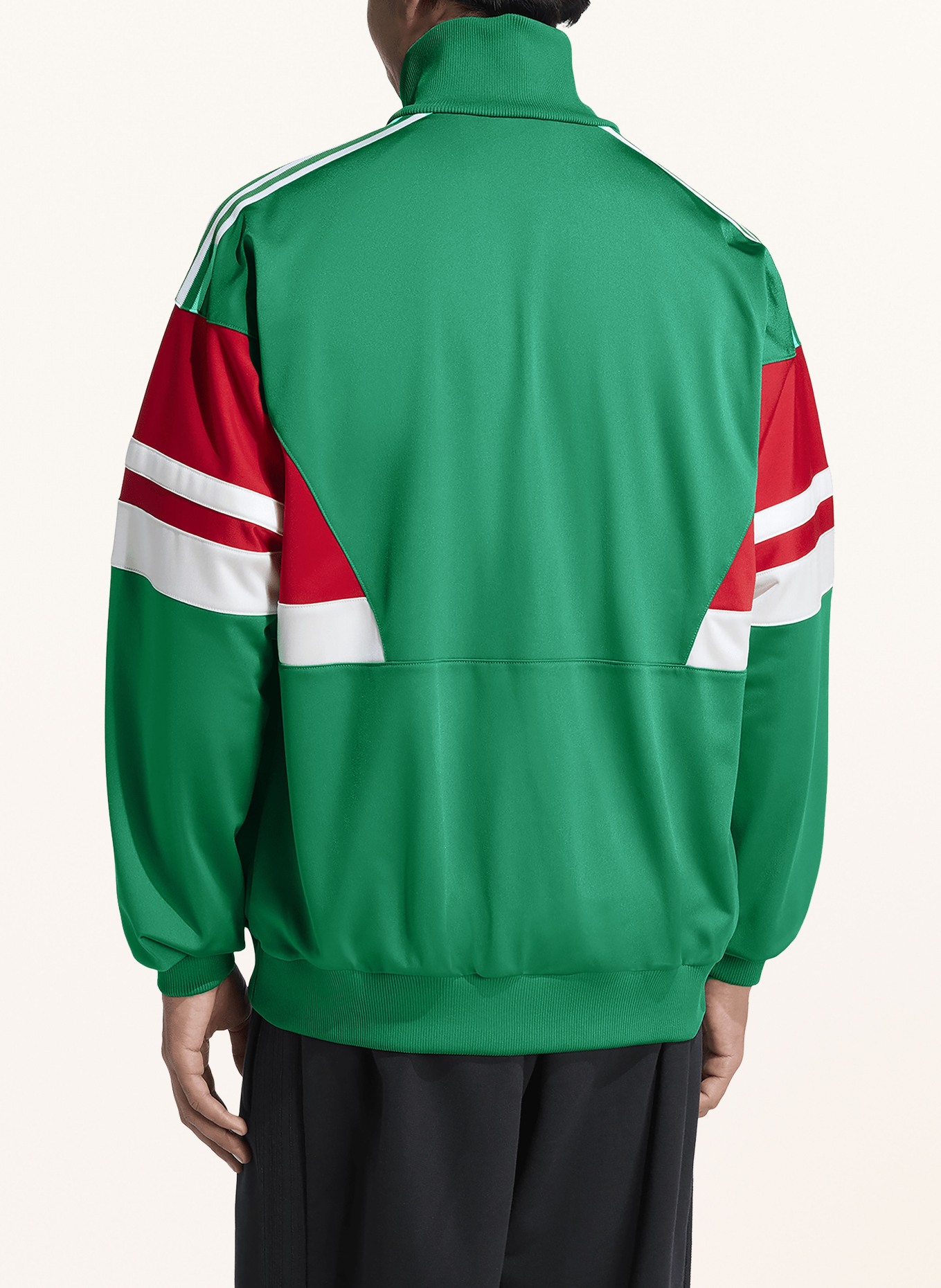 adidas Trainingsjacke MEXIKO 86: GRÜN / ROT / WEISS
