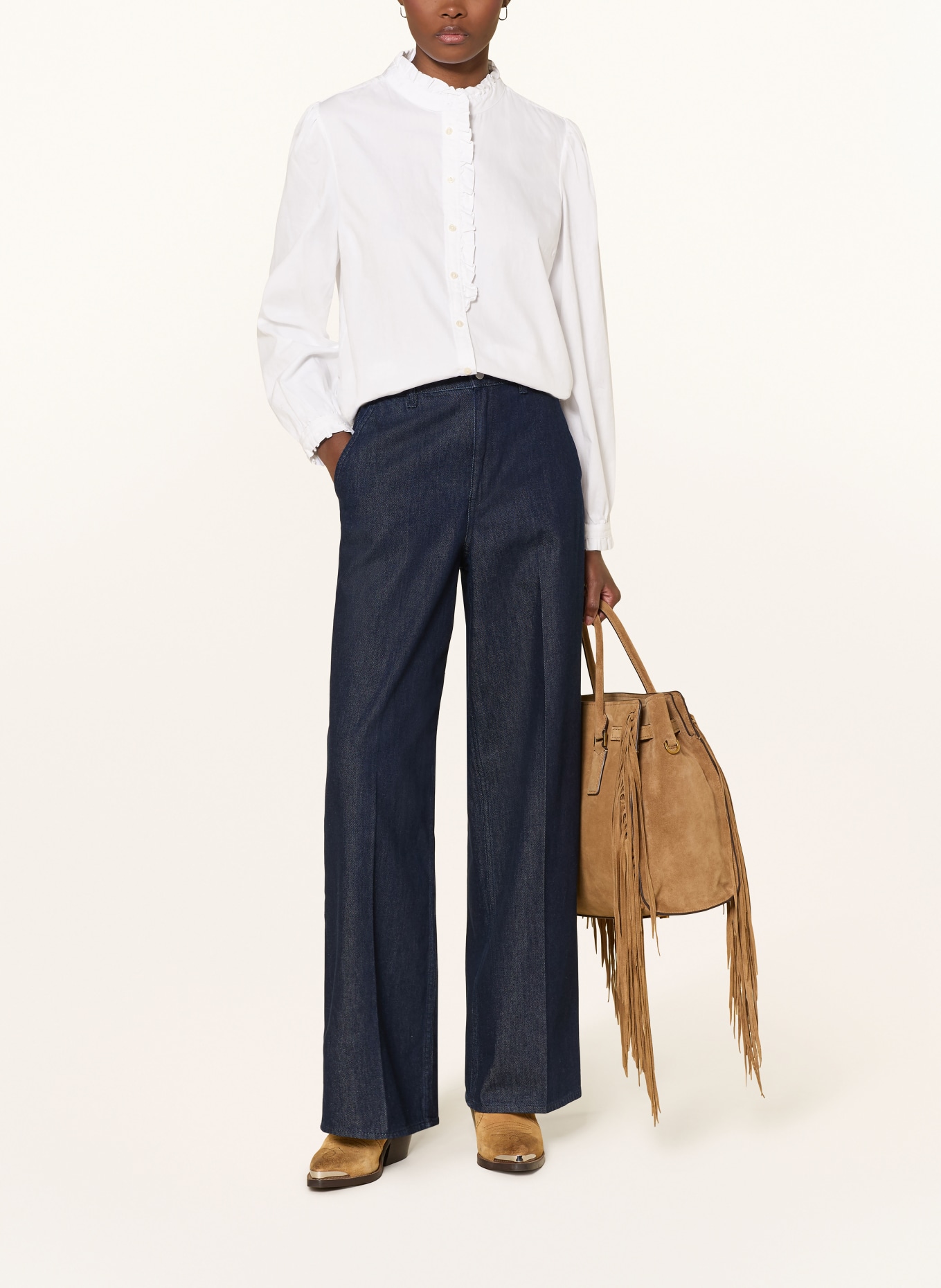 Part Two GLESSIAPW blouse: WHITE