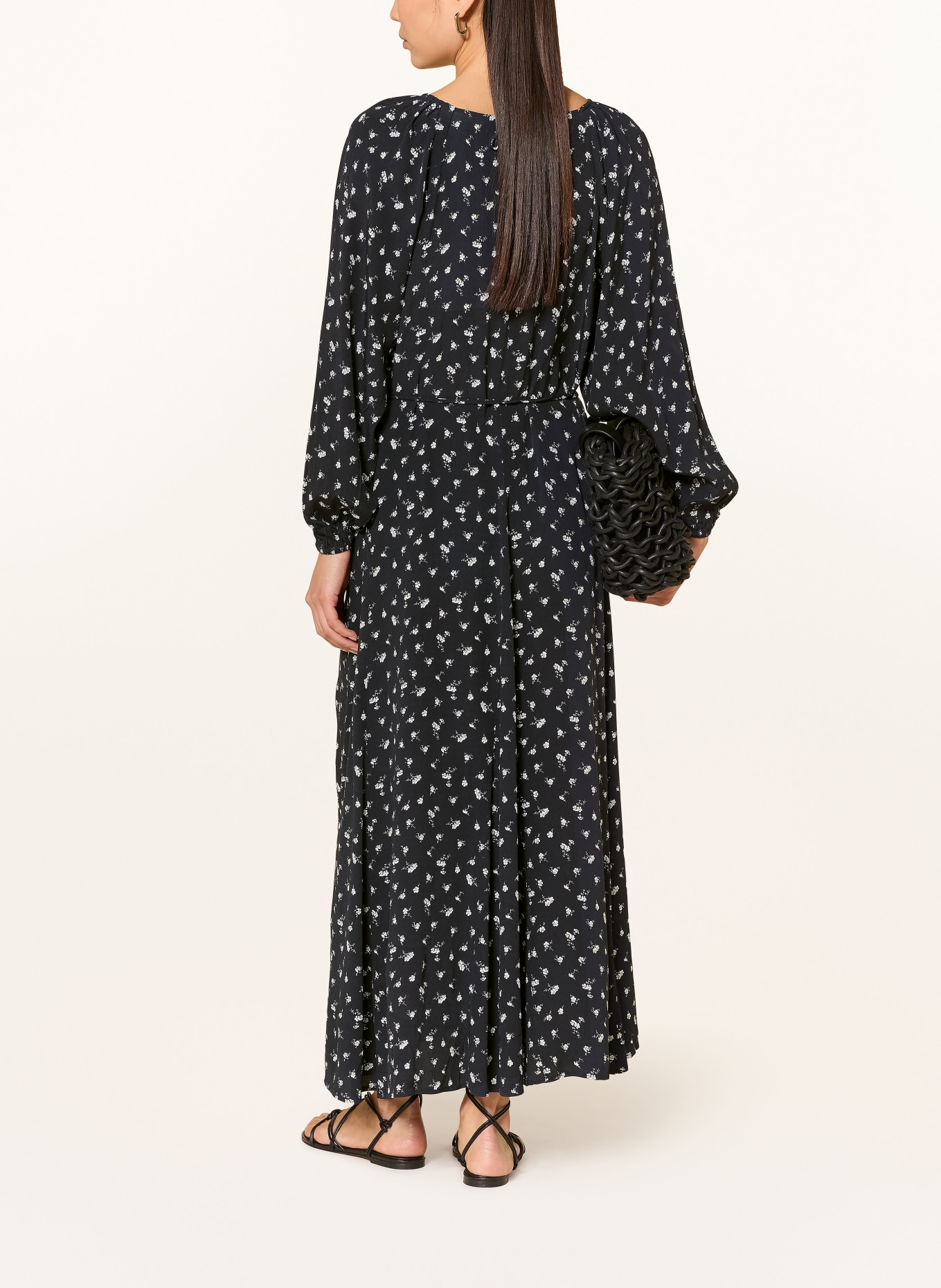 Part Two dress: DARK BLUE / WHITE