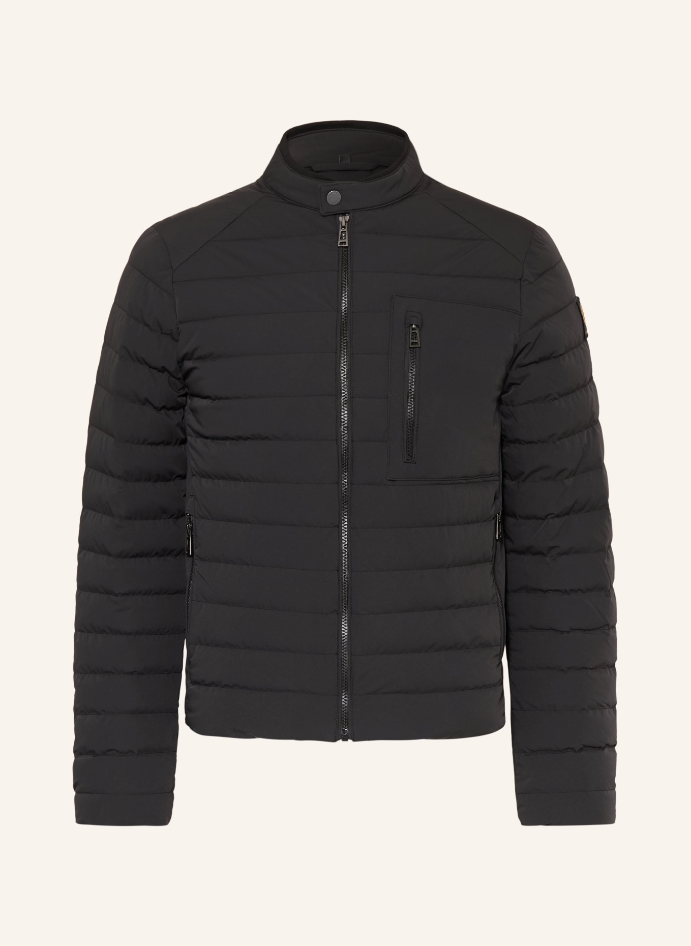 BELSTAFF Daunenjacke CHASSIS: SCHWARZ