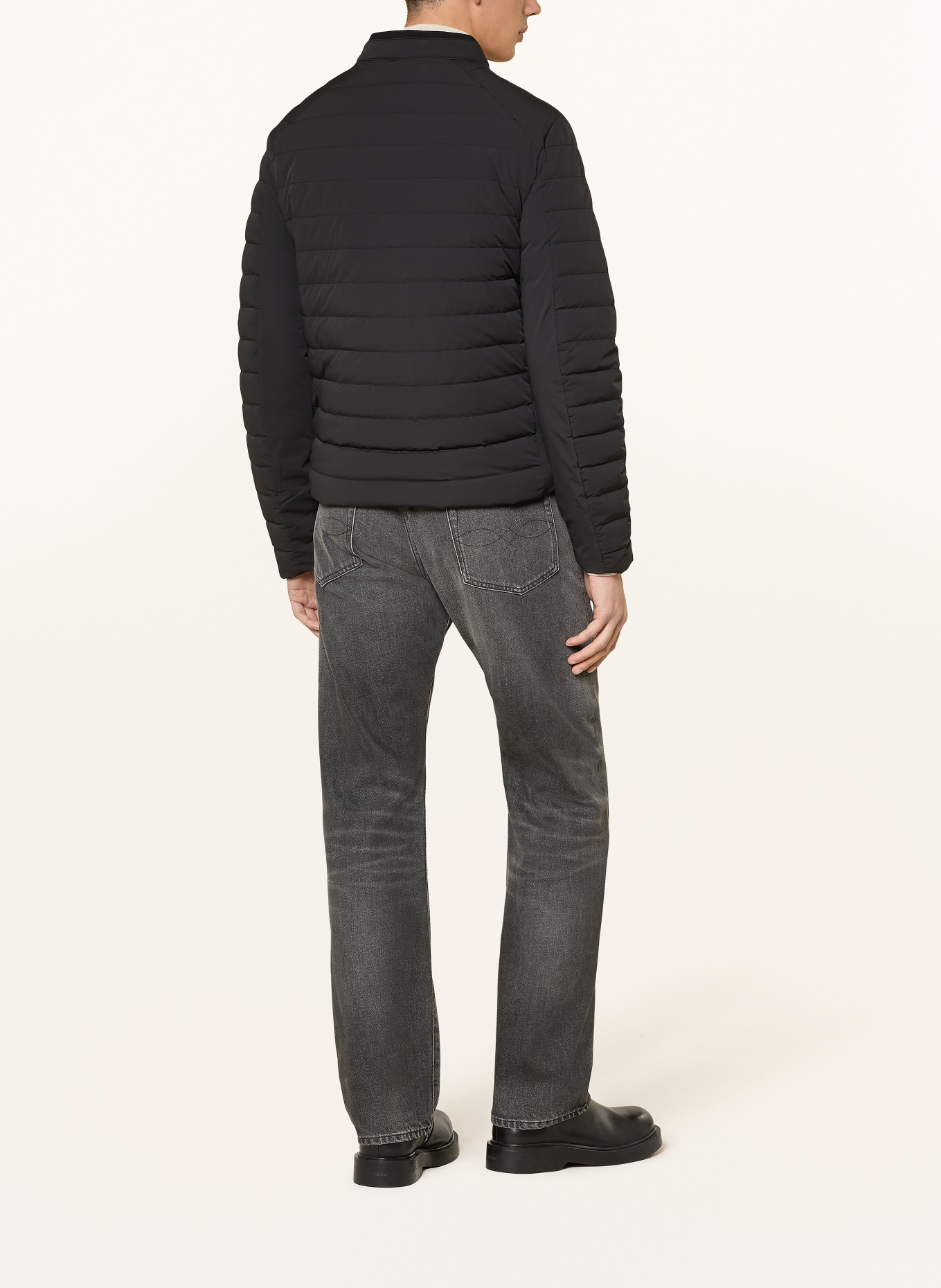 BELSTAFF Daunenjacke CHASSIS: SCHWARZ