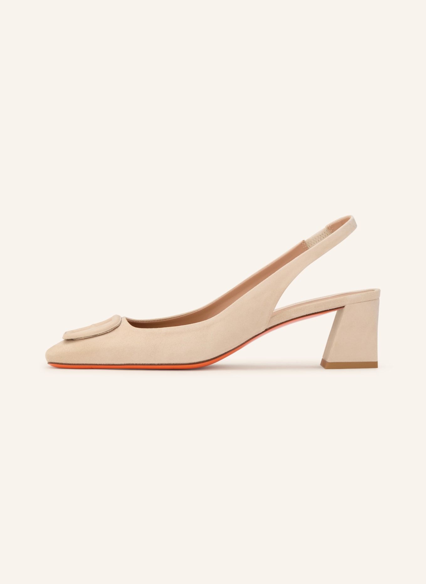 Santoni MARTA slingback pumps: BEIGE