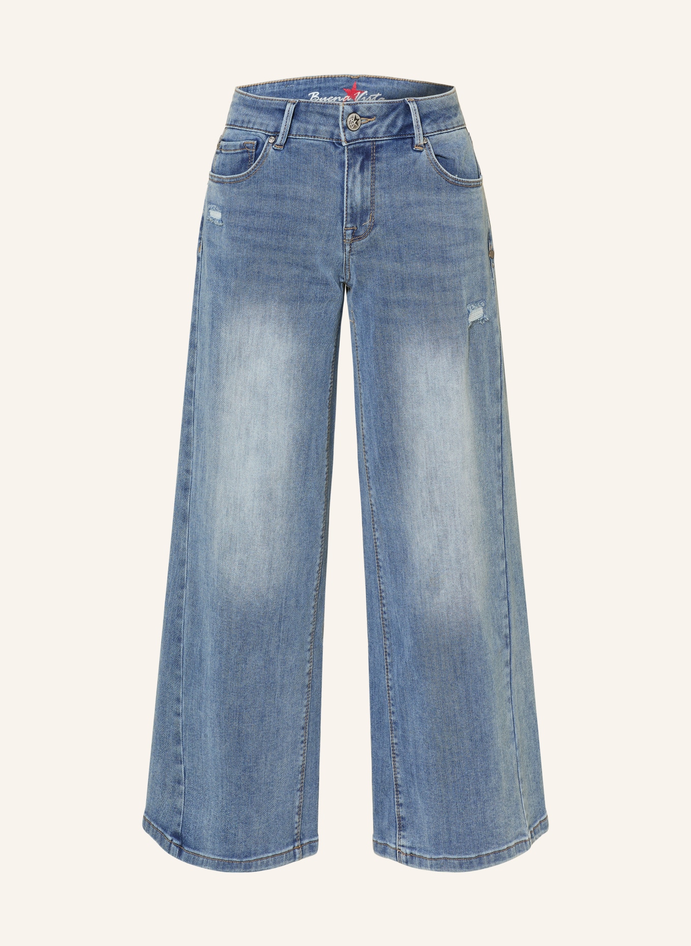 Buena Vista Jeans culottes ITALY PALAZZO: 6454 used stone