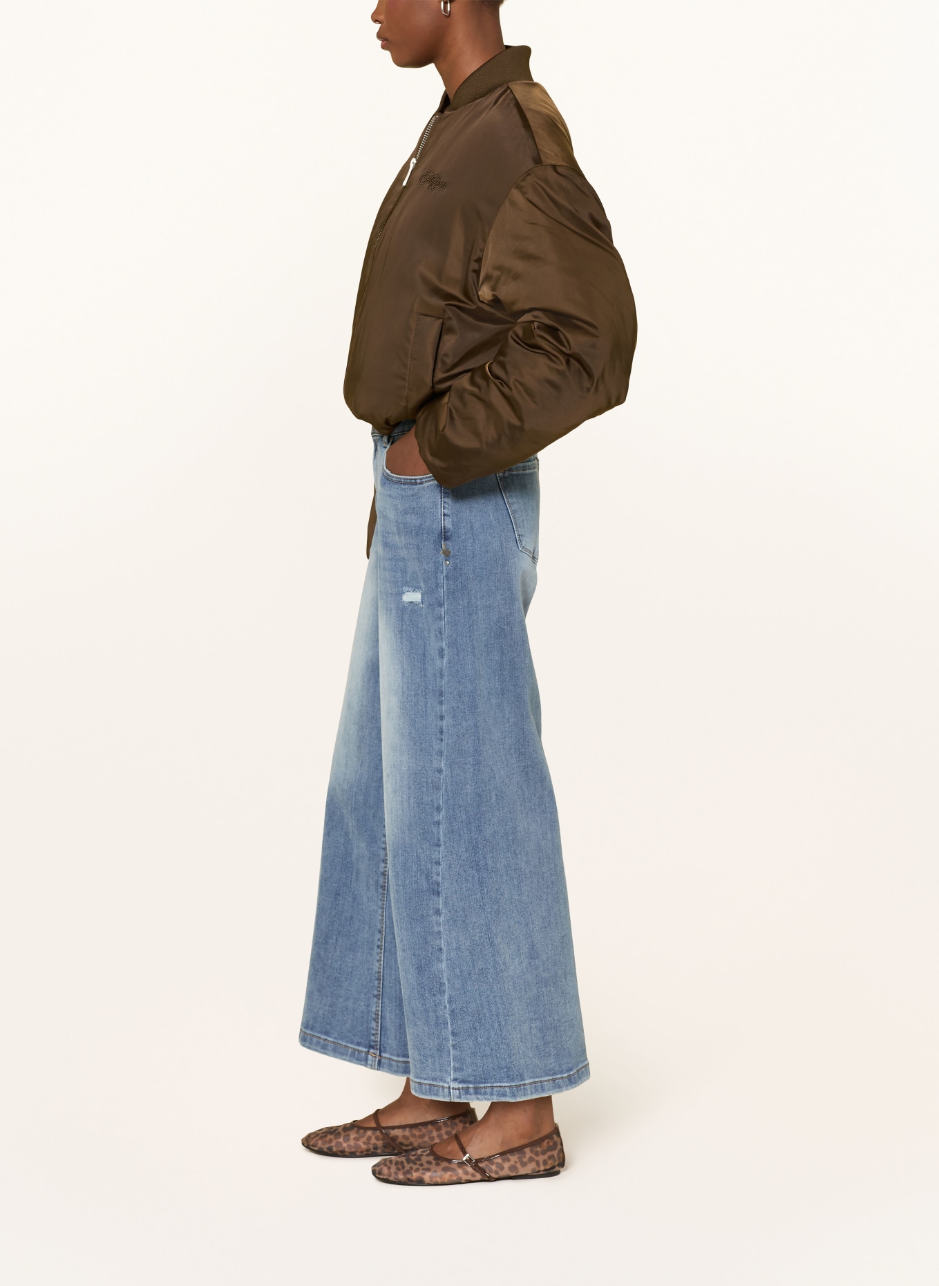 Buena Vista Jeans culottes ITALY PALAZZO: 6454 used stone