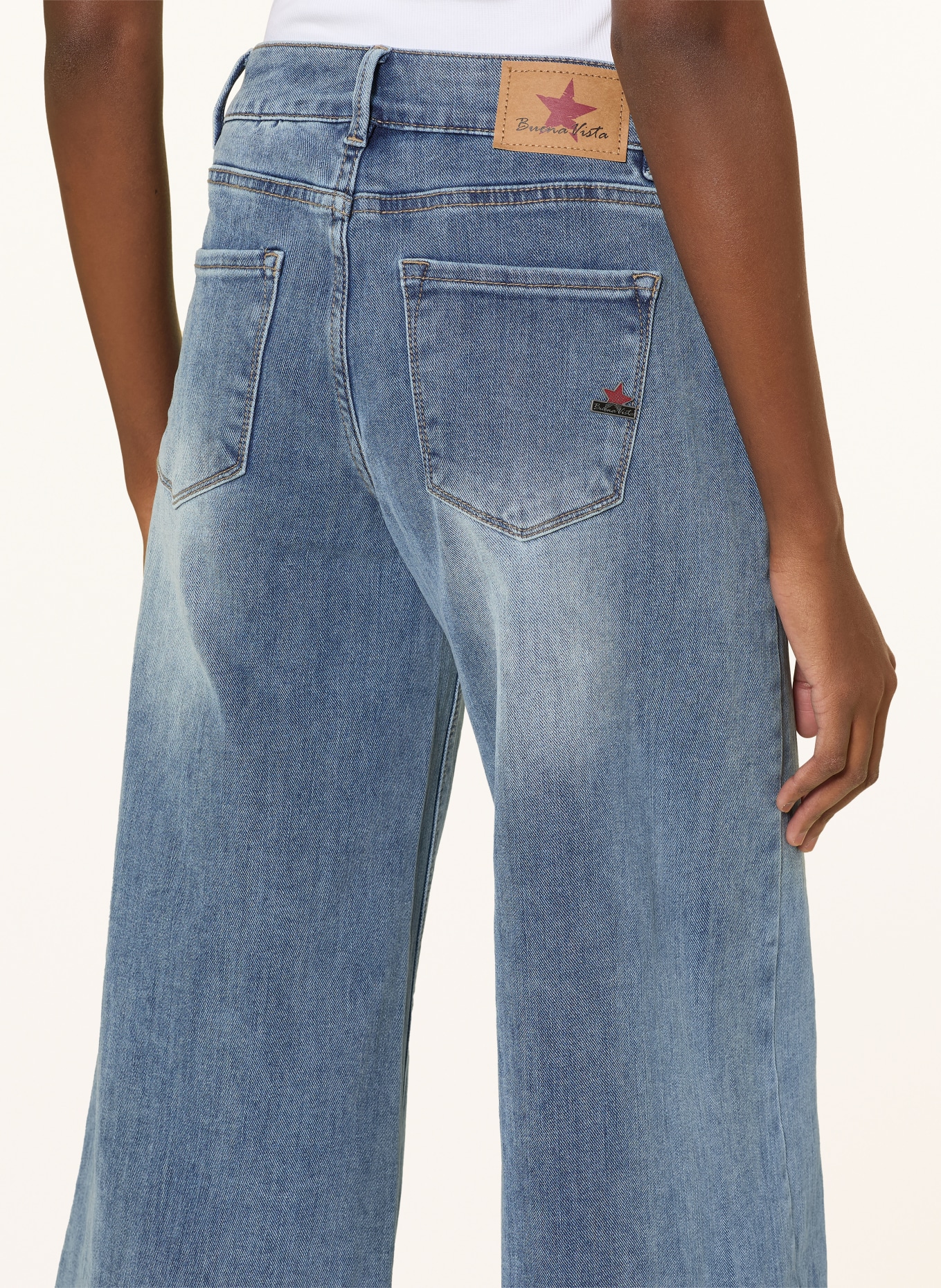 Buena Vista Jeans culottes ITALY PALAZZO: 6454 used stone