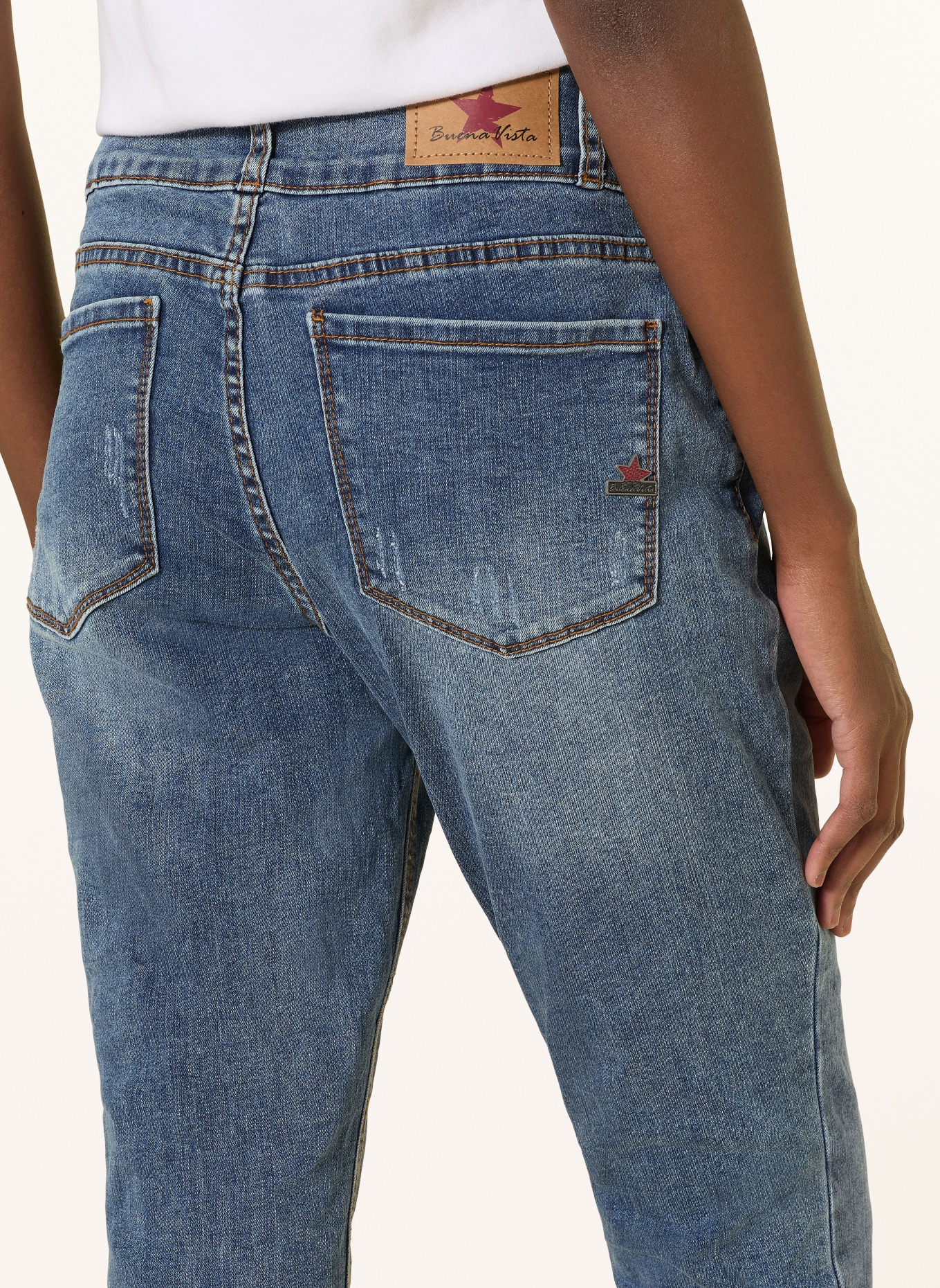 Buena Vista Skinny jeans TUMMYLESS: 5997 roughed destroy