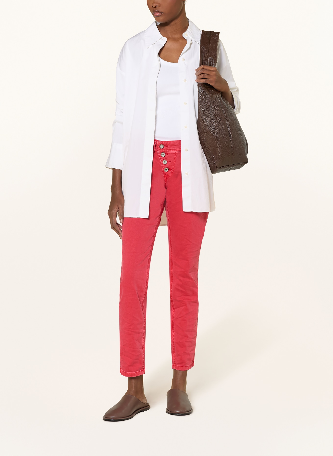 Buena Vista MALIBU Straight Fit Slim Fit Jeans: 4505 fearless red