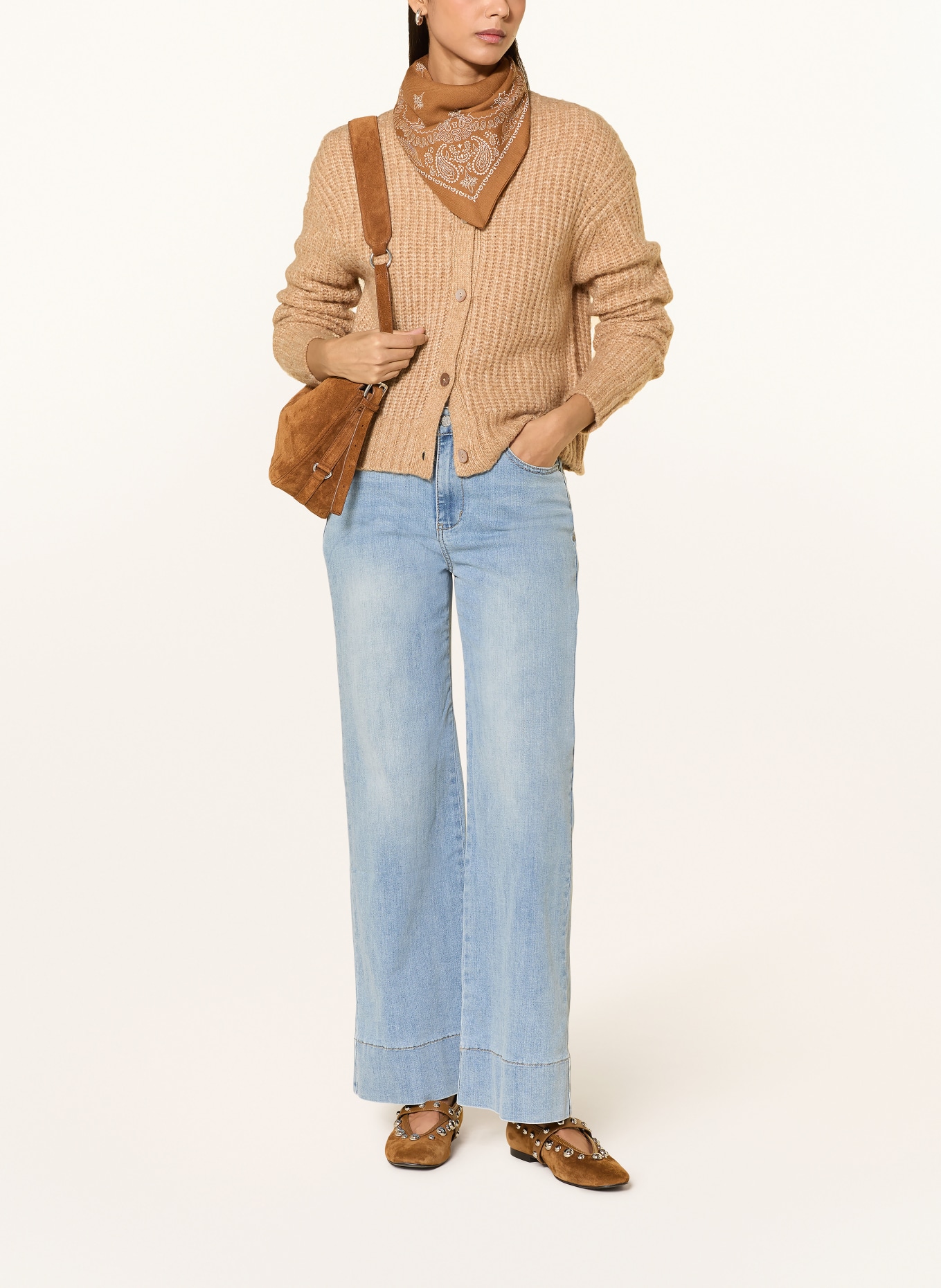 Buena Vista Wide-leg jeans: 7187 light denim