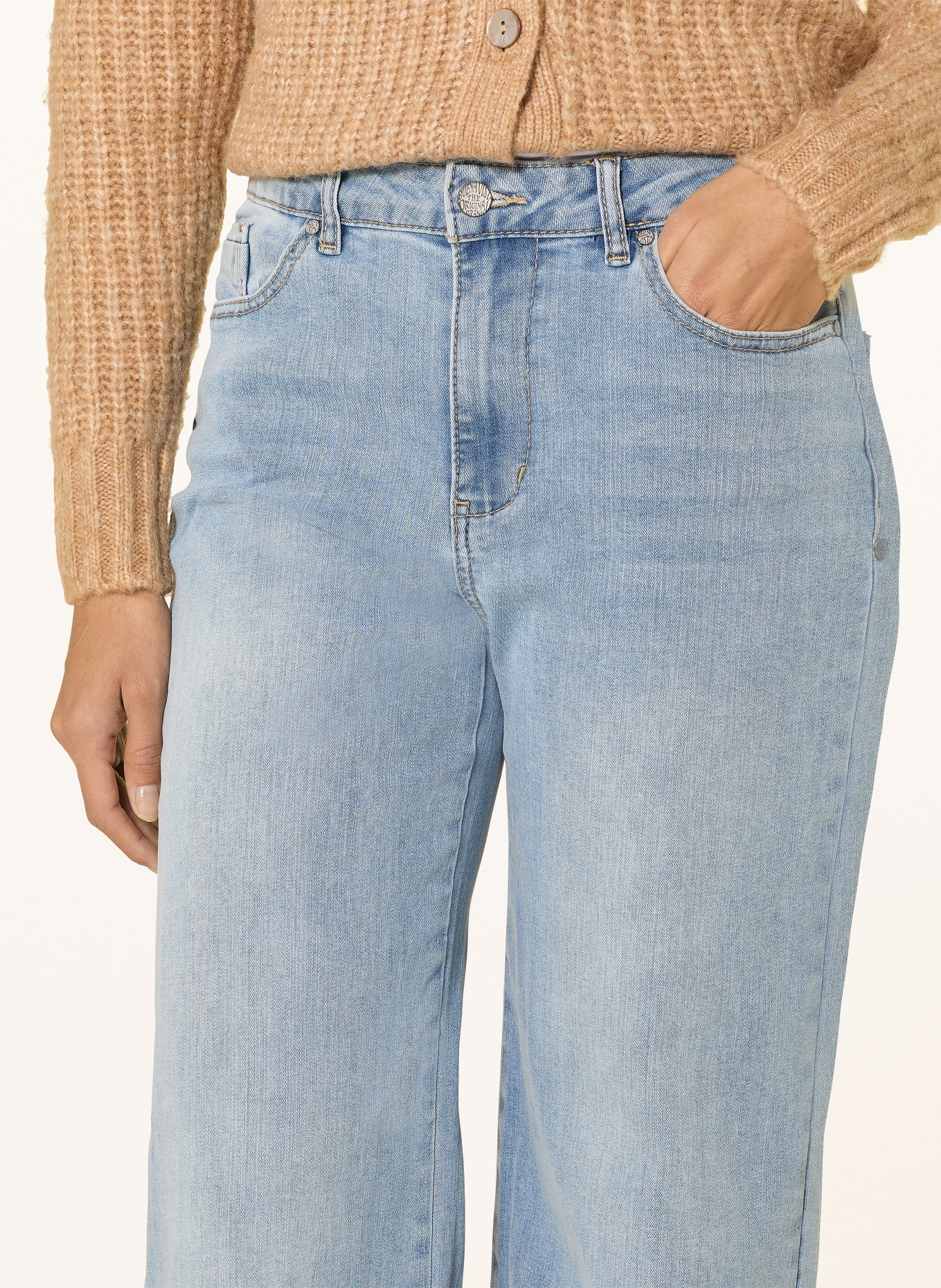 Buena Vista Wide-leg jeans: 7187 light denim