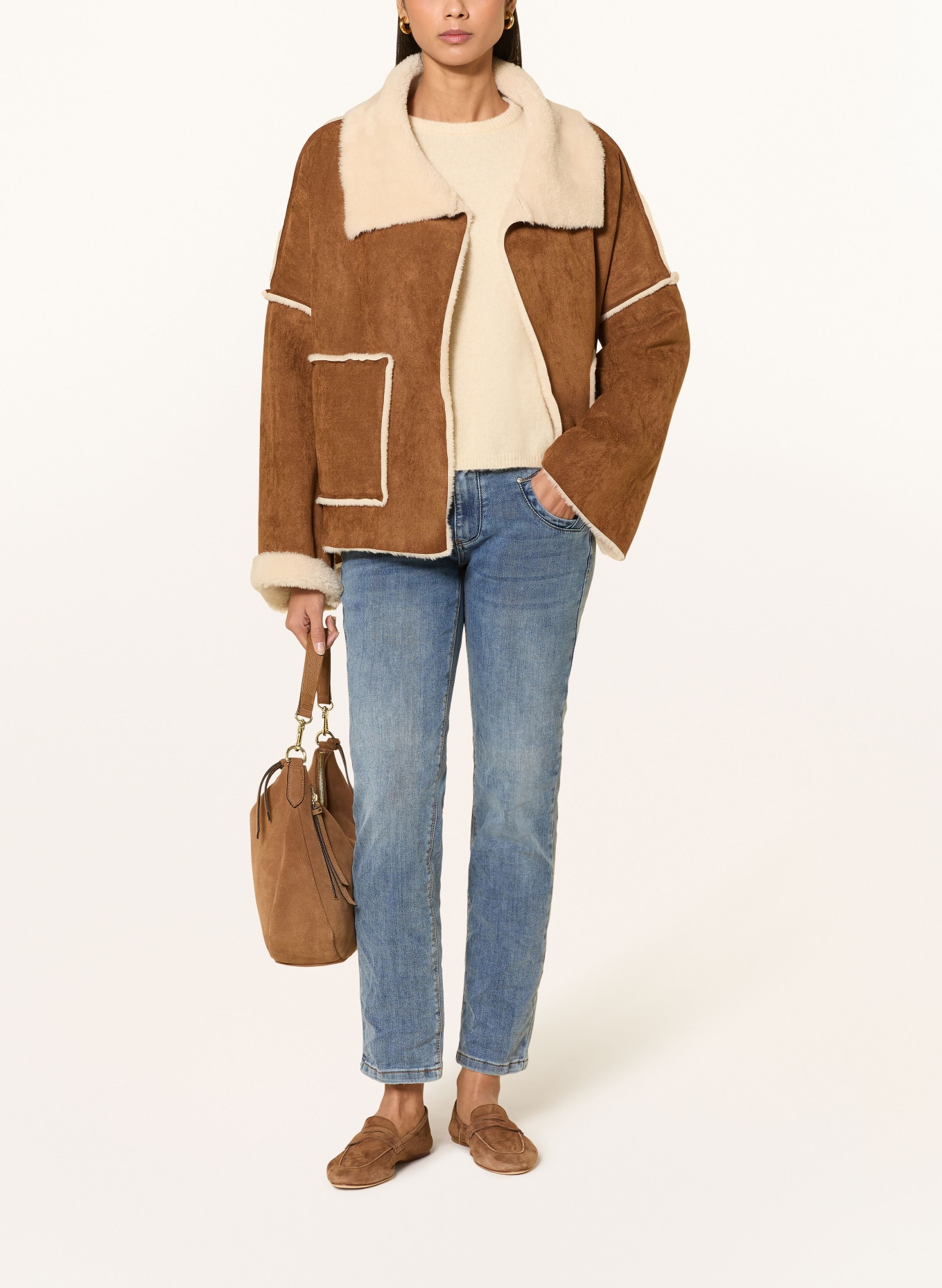 Buena Vista Proste dżinsy ANNA: 5500 lake denim